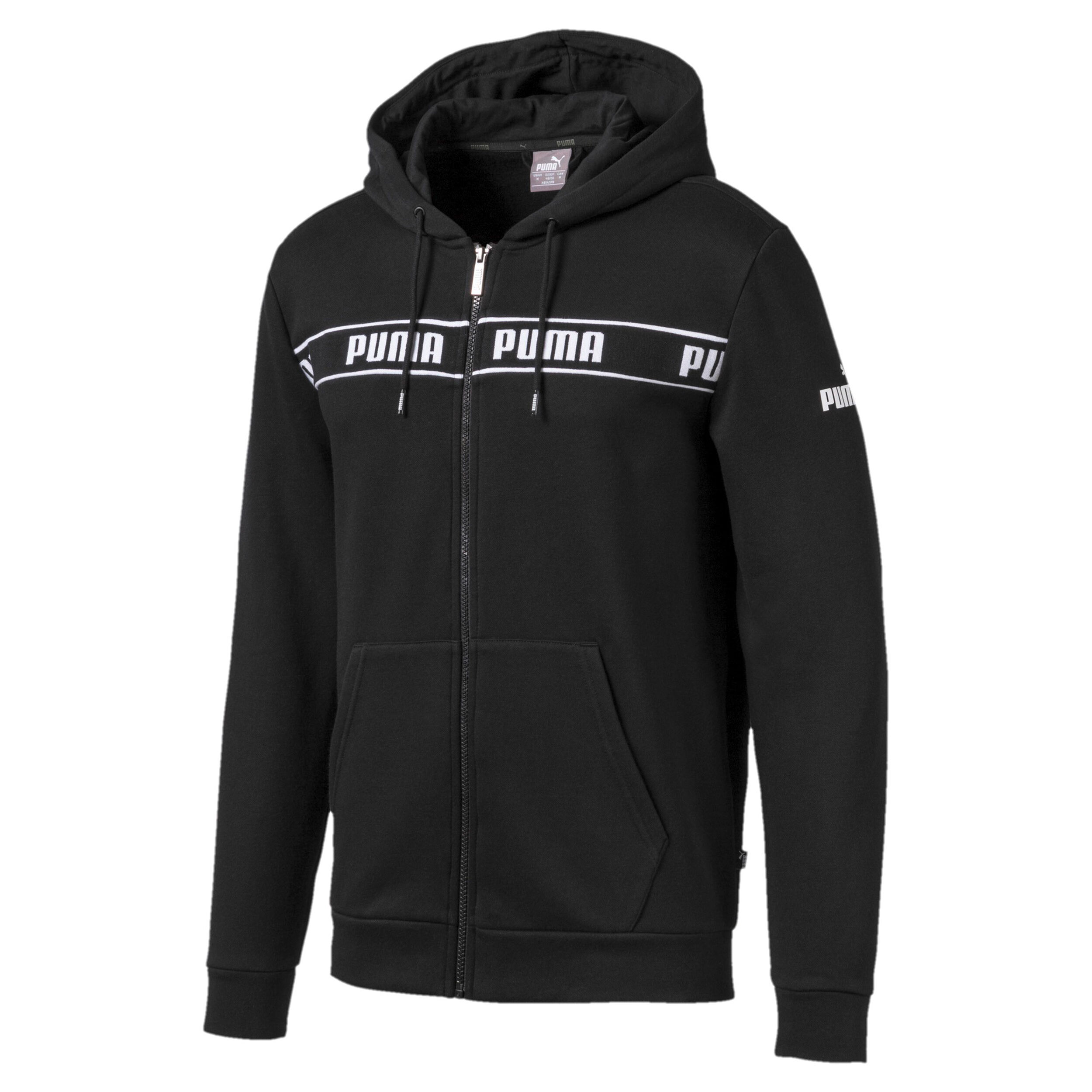 Buy Puma Amplified FL Running Jacket Men Black White online Tennis Point COM