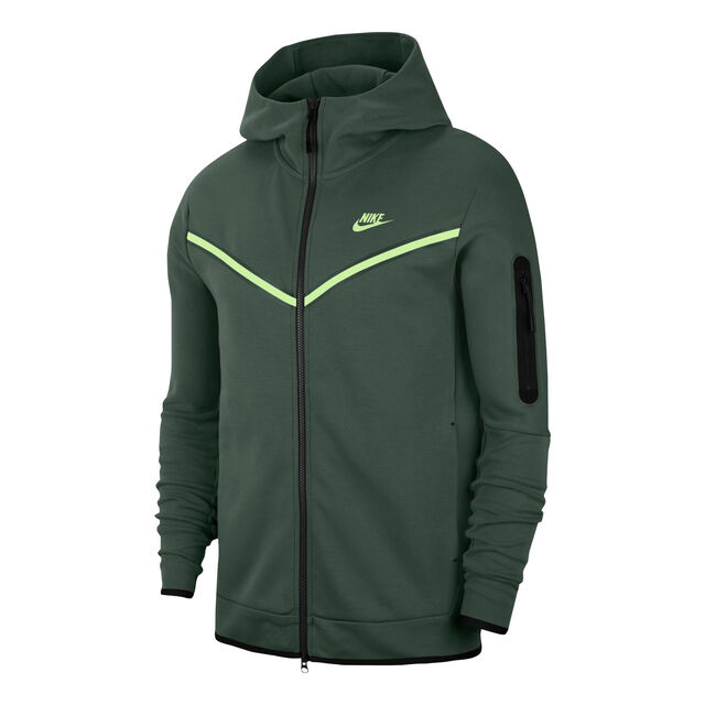 buy Nike Sportswear Tech Zip Hoodie Men - Green, Light Green online ...
