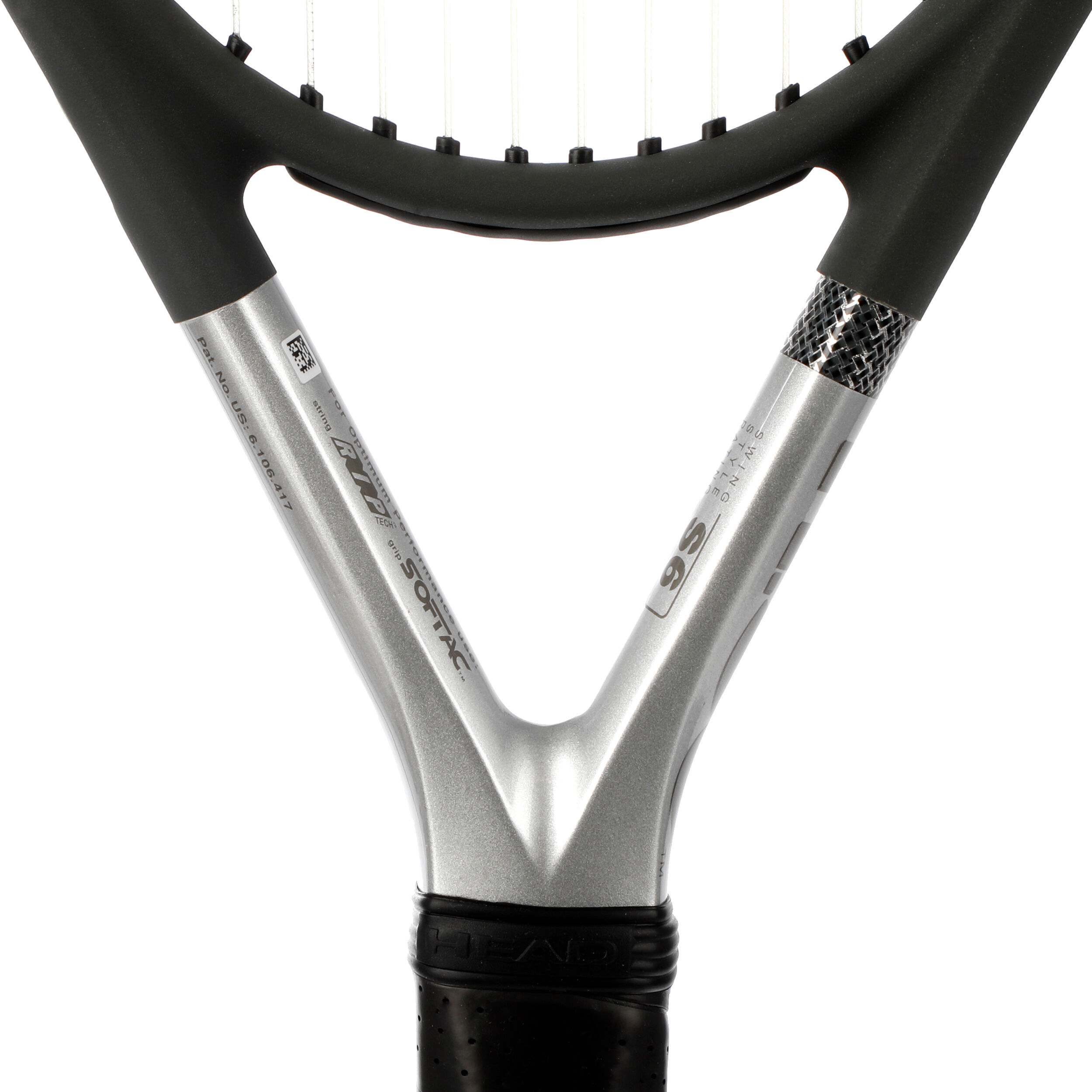 2XHead Ti S6  Tennis Racket rrp £320 dpd 1 day uk delivery.grip 3. 