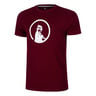 Create Trainings T-Shirt Men-Wine Red,White