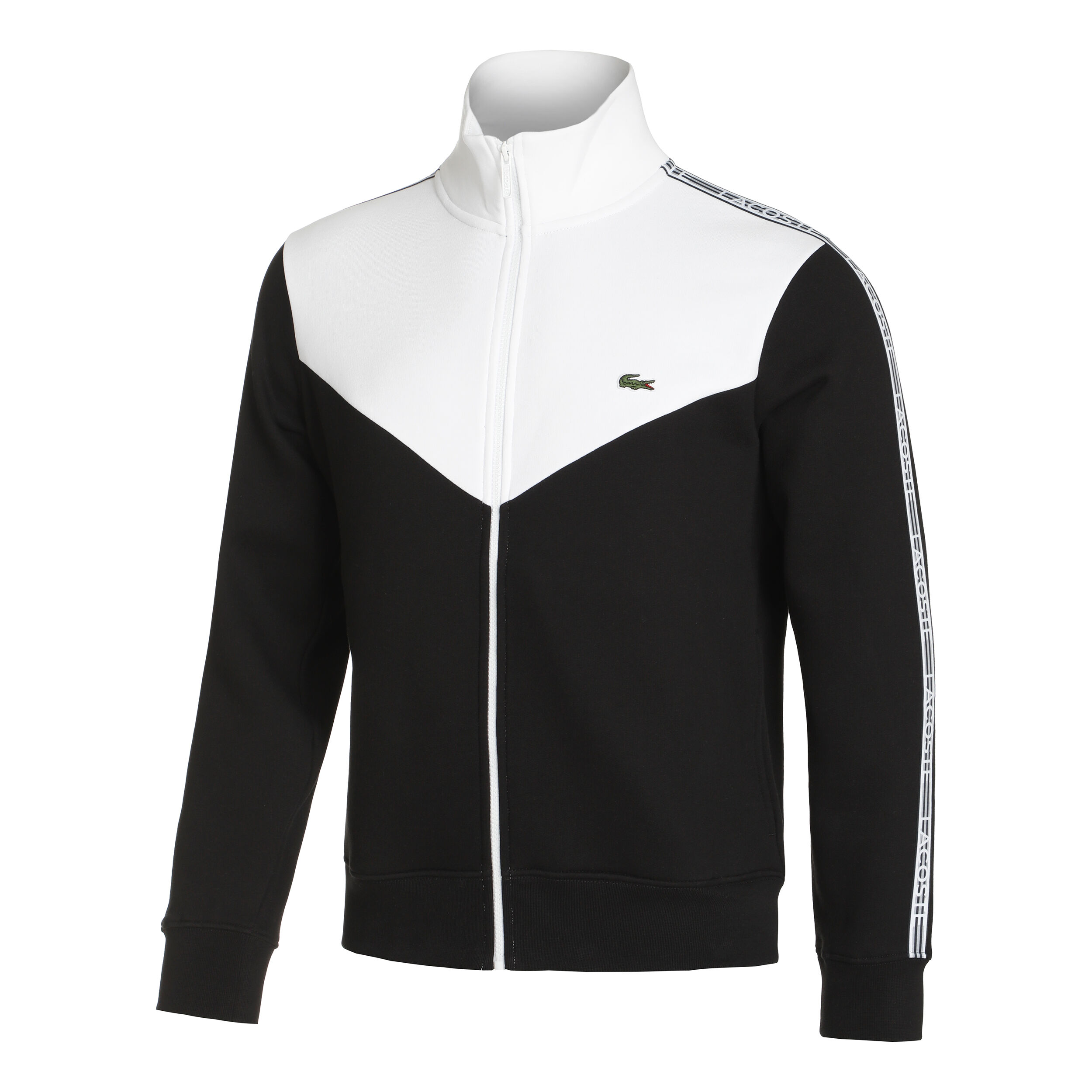 Lacoste core fleece track top discount