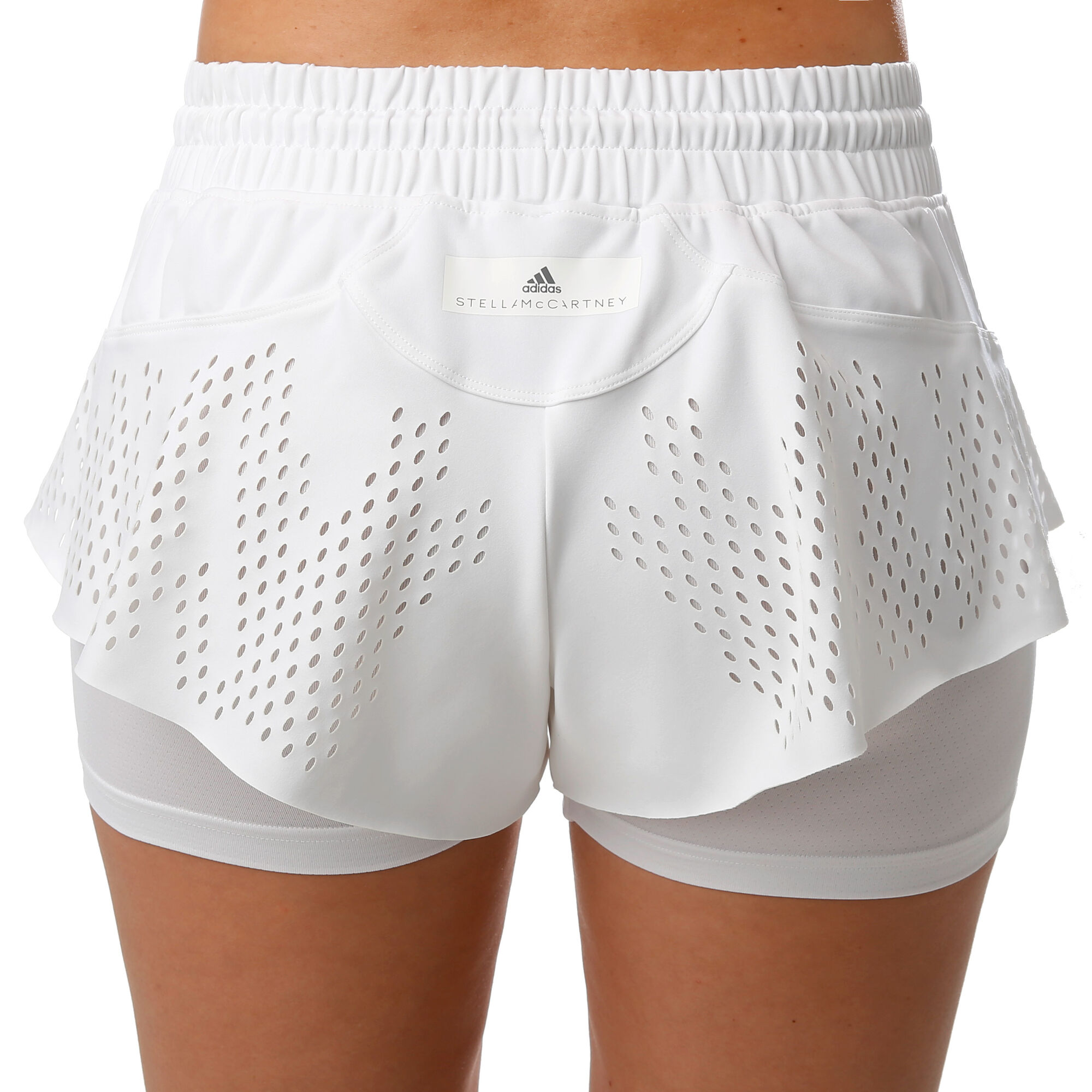 buy Stella McCartney Shorts Women White, Black online | Tennis-Point