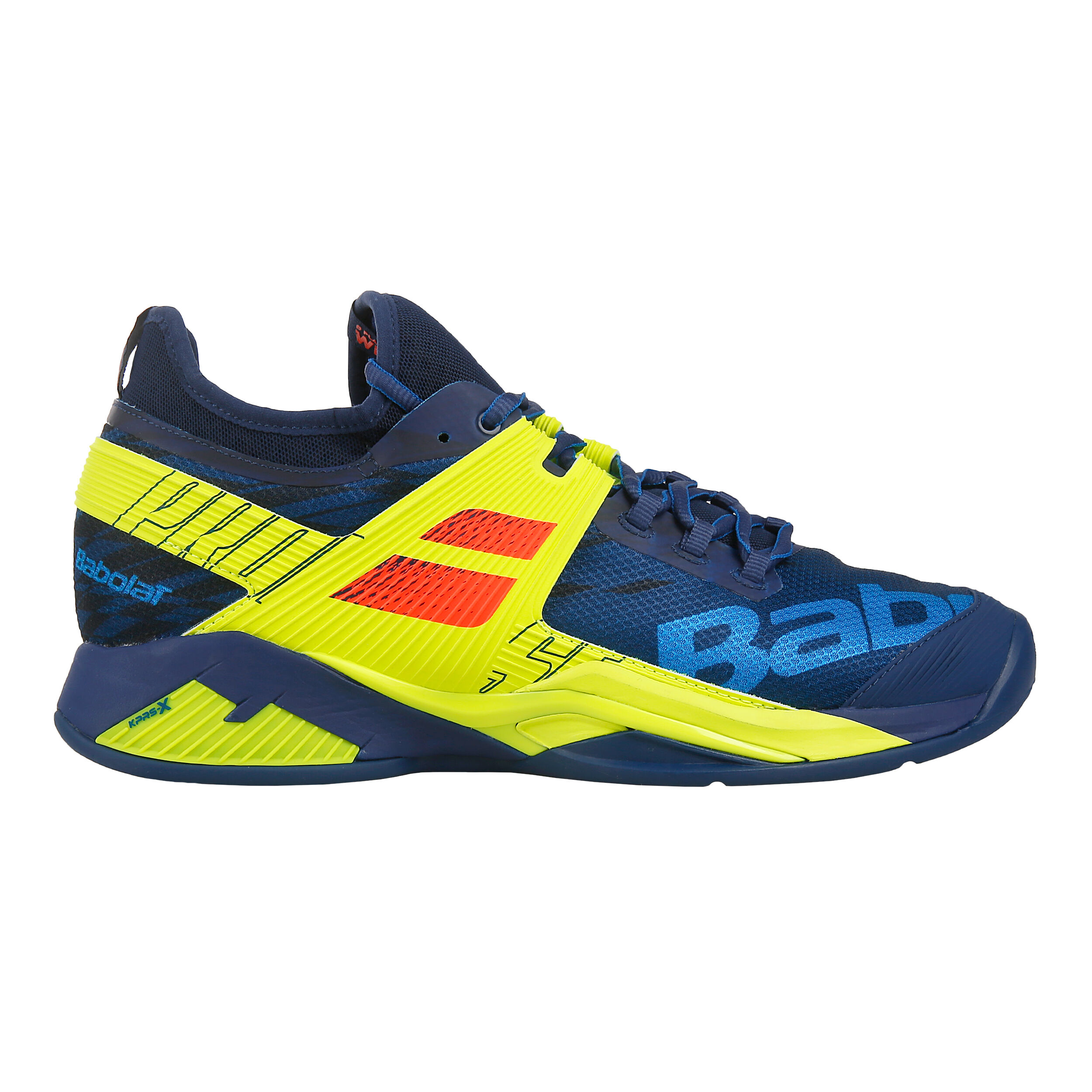 Buy Babolat Propulse Rage Clay Court Shoe Men Blue Lemon online Tennis Point COM