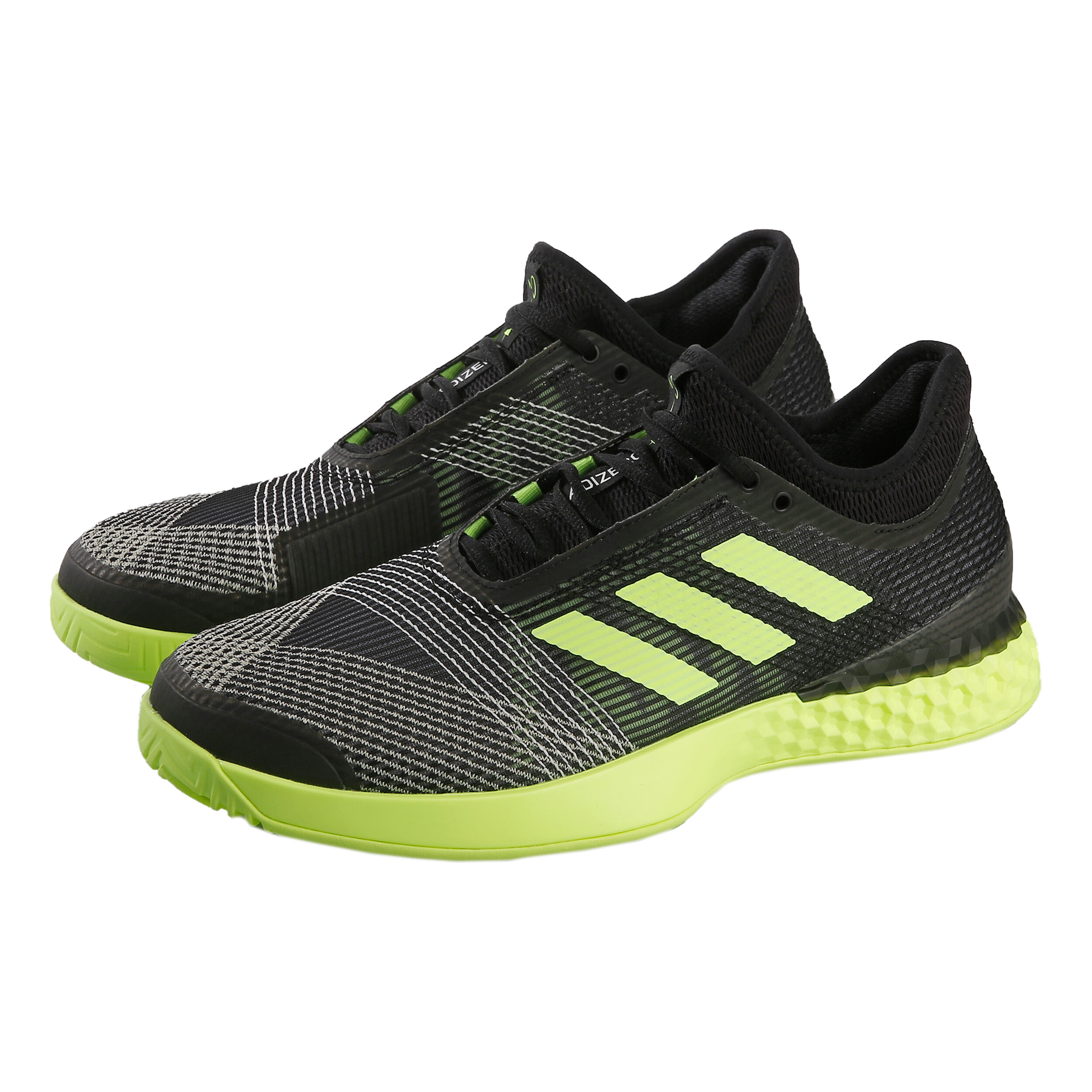 Adizero Ubersonic 3 All Court Shoe Special Edition Men Black Lemon
