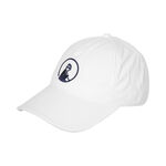 Quiet Please Clothing Quiet Please Court Cap Kids-white,dark blue