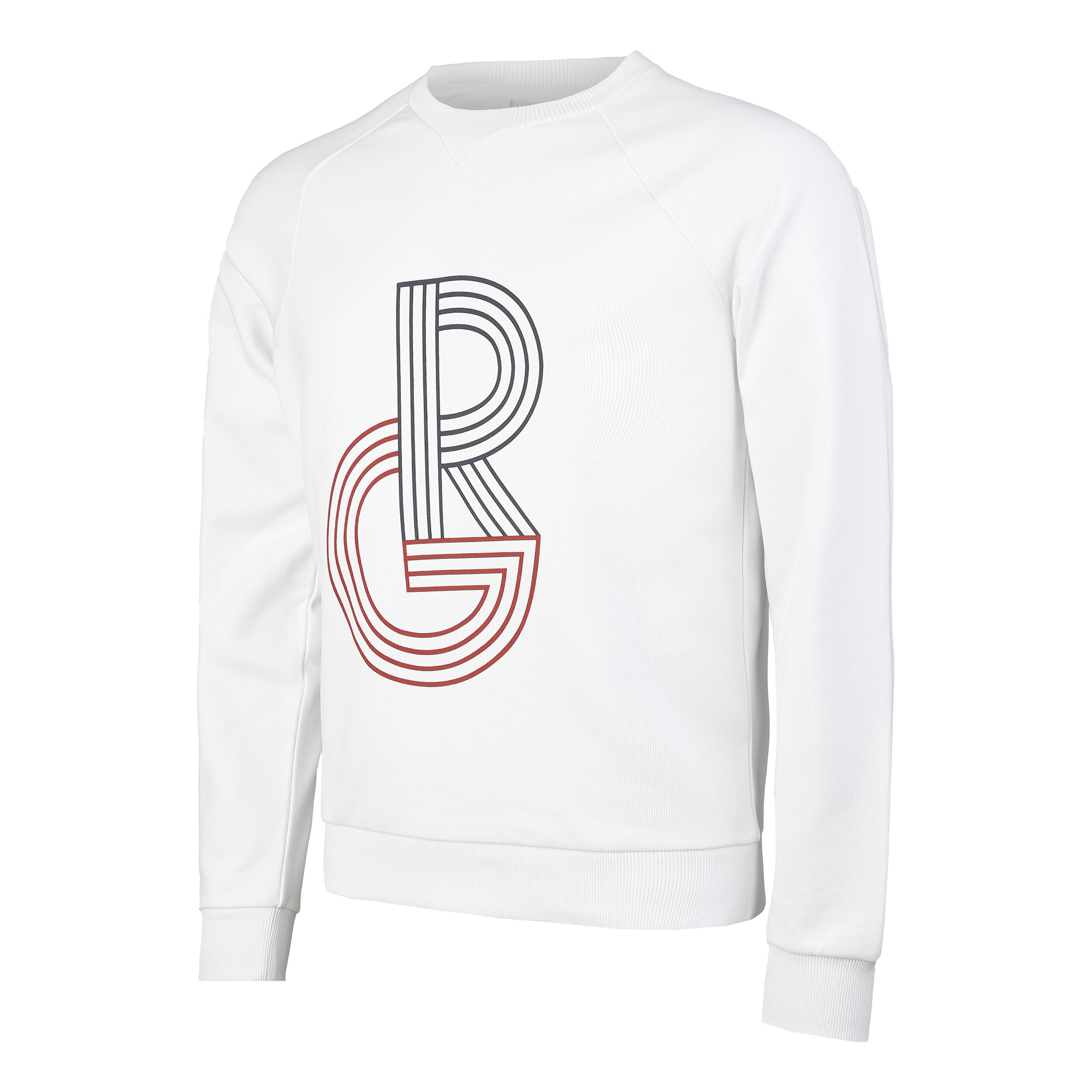 全国総量無料で Buy online Blue White, Men Sweatshirt Garros Roland Lacoste トップス
