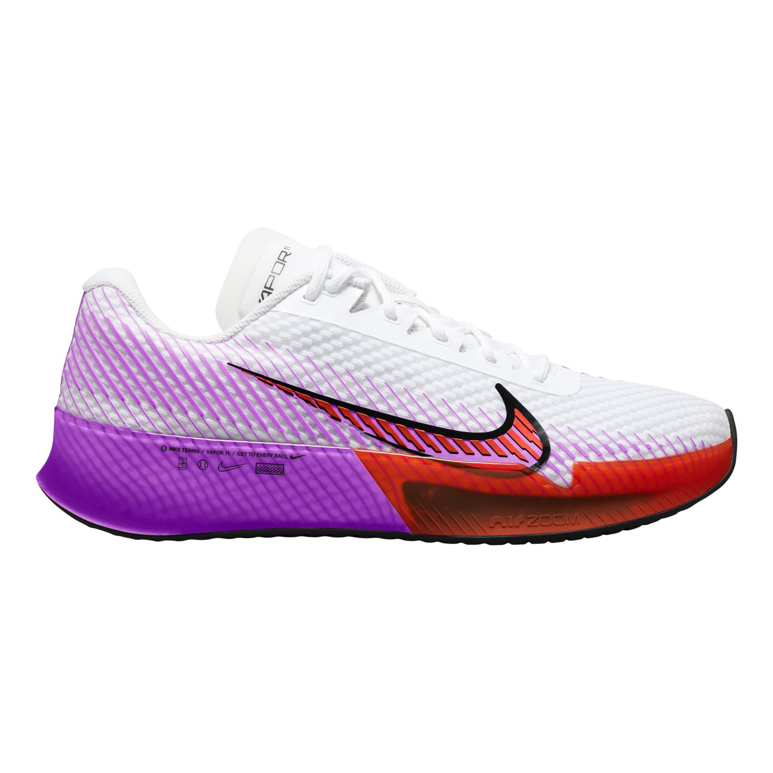 Air Zoom Vapor 11 All Court Shoe Men White Violet