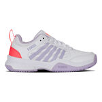 K-Swiss Tennis shoes K-Swiss Court Express 2 Clay Court Shoe Women-White,Lilac