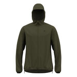 Odlo Clothing Odlo X-Alp Waterproof Running jacket Men-dark green
