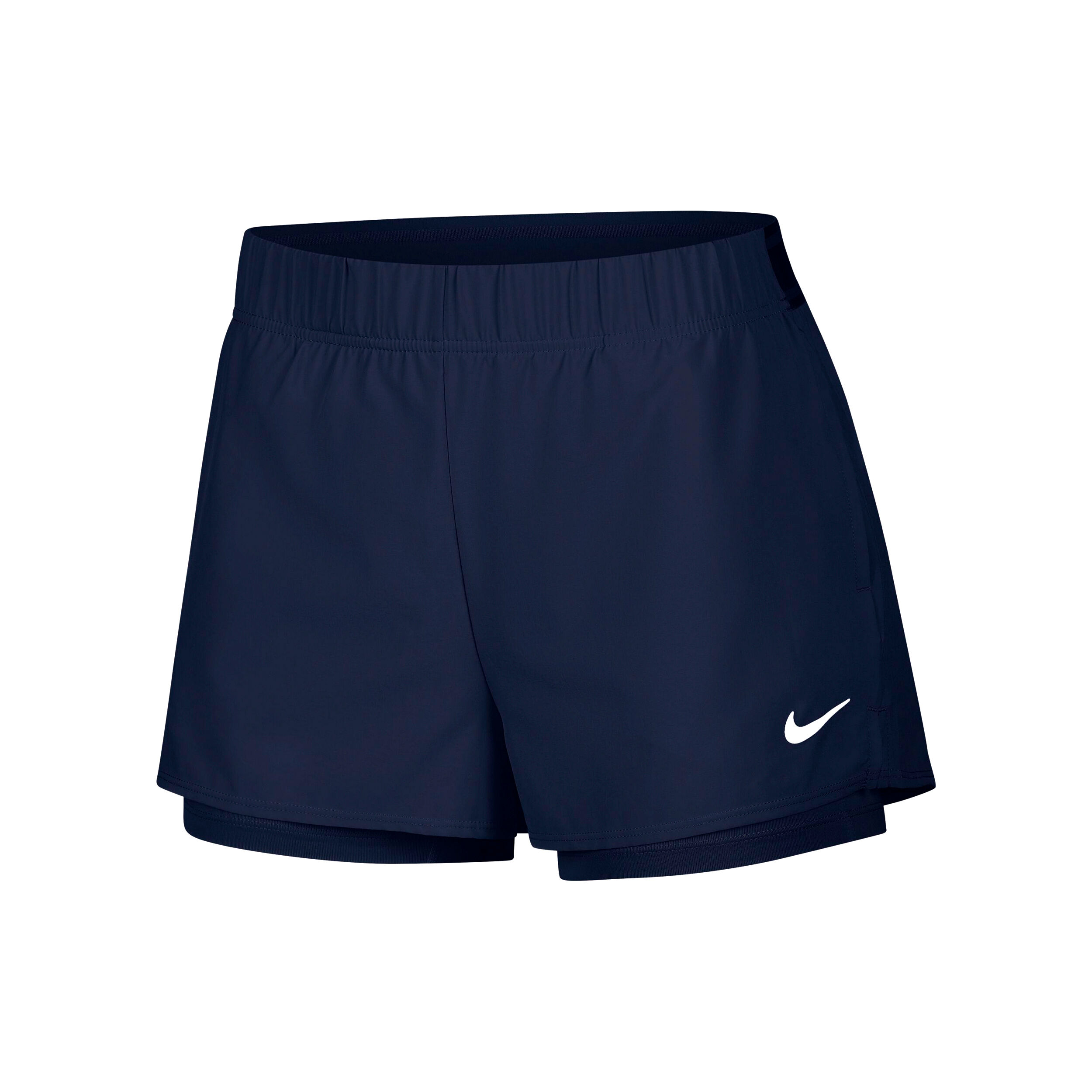 Buy Nike Court Flex Shorts Women Dark Blue White online Tennis Point COM