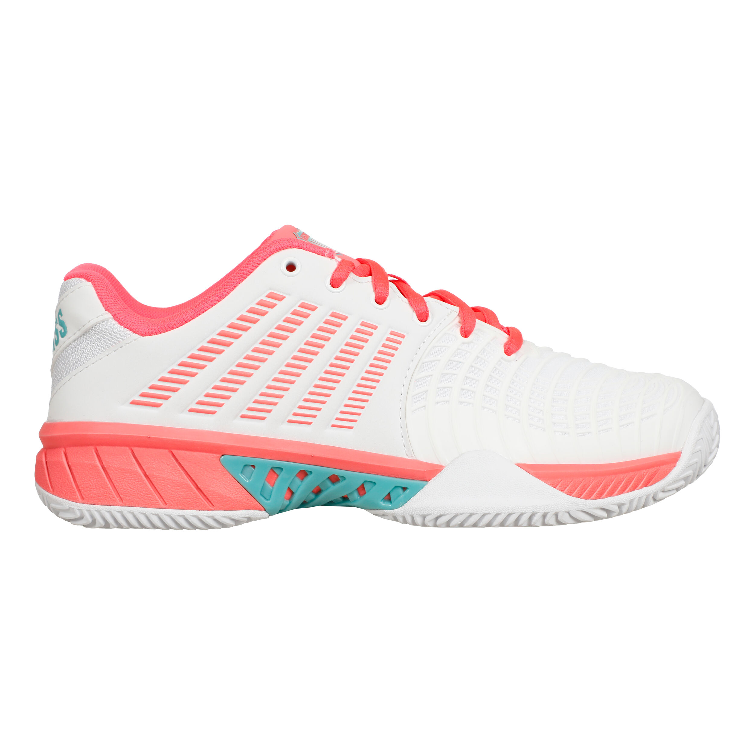 Buy K Swiss Express Light 3 Clay Court Shoe Women White Coral online Tennis Point COM