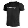 Core Essence Logo Running Shirt Men-Black