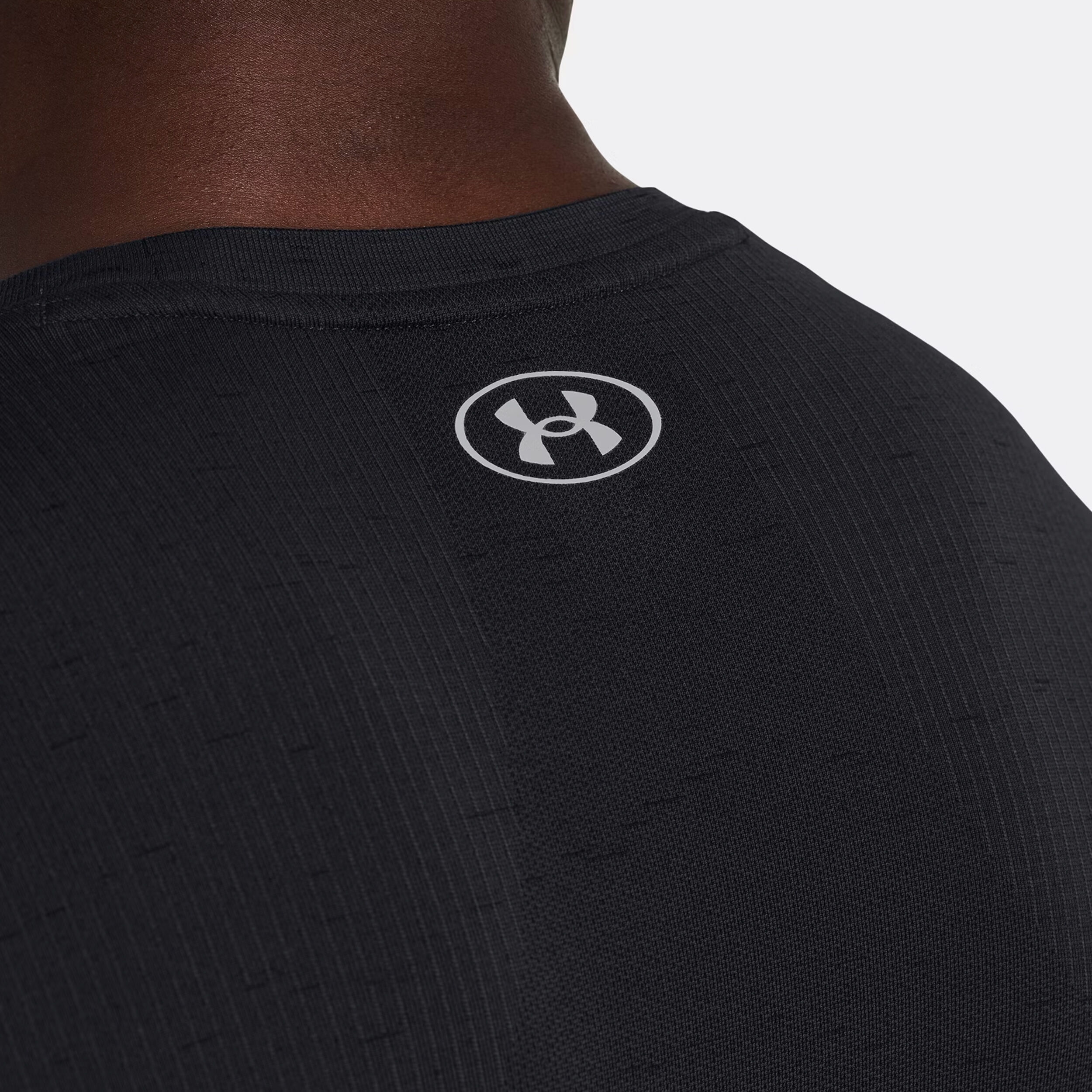 売れ筋商品|||アンダーアーマー Tシャツ レディース トップス VANISH SEAMLESS 1/4 ZIP - Long sleeved top - black/white UA Vanish Seamless Women's Loose Long Sleeve | Under Armour
