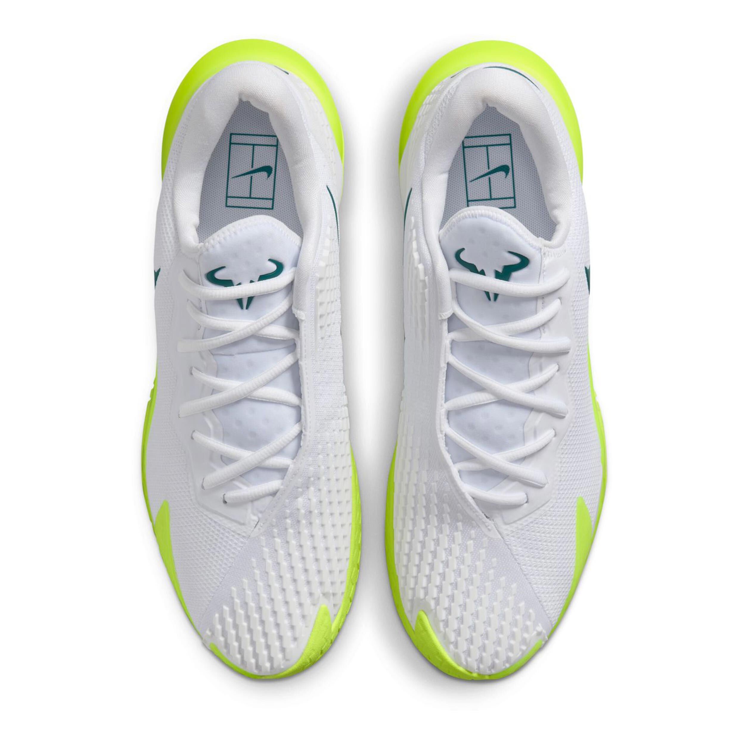 Nike Zoom Vapor Cage 4 Rafa AC All Court Shoe Men White, Neon