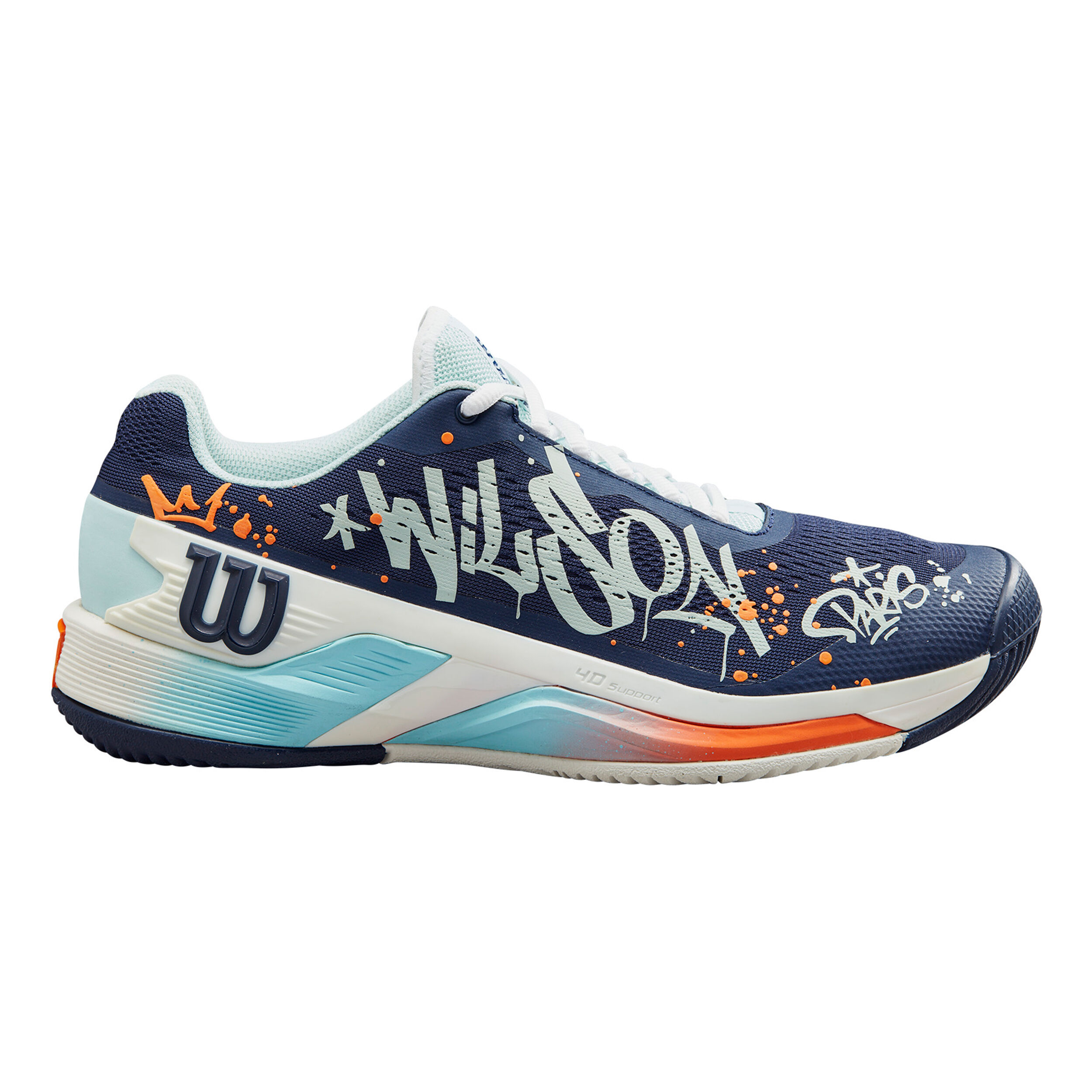 Buy Wilson Rush Pro 4.0 Paris Hope All Court Shoe Women Dark