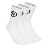 Bullpadel Clothing Bullpadel 3 Er Pack Tennis Socks-White