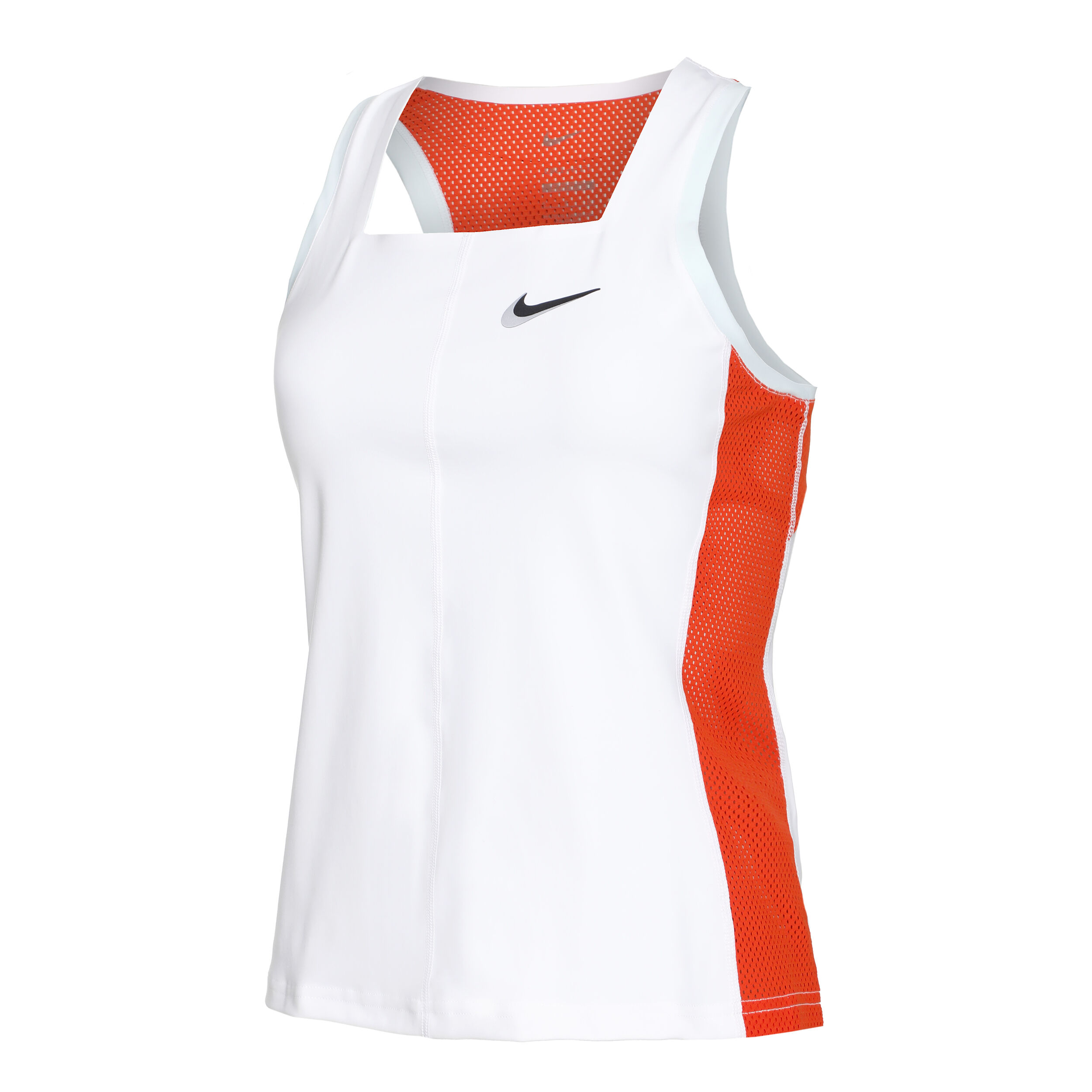 Court Dri Fit Slam Tank Top Women White Orange