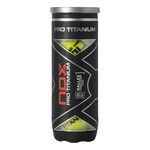 NOX Padel balls NOX Pro Titanium 3 Ball Tube