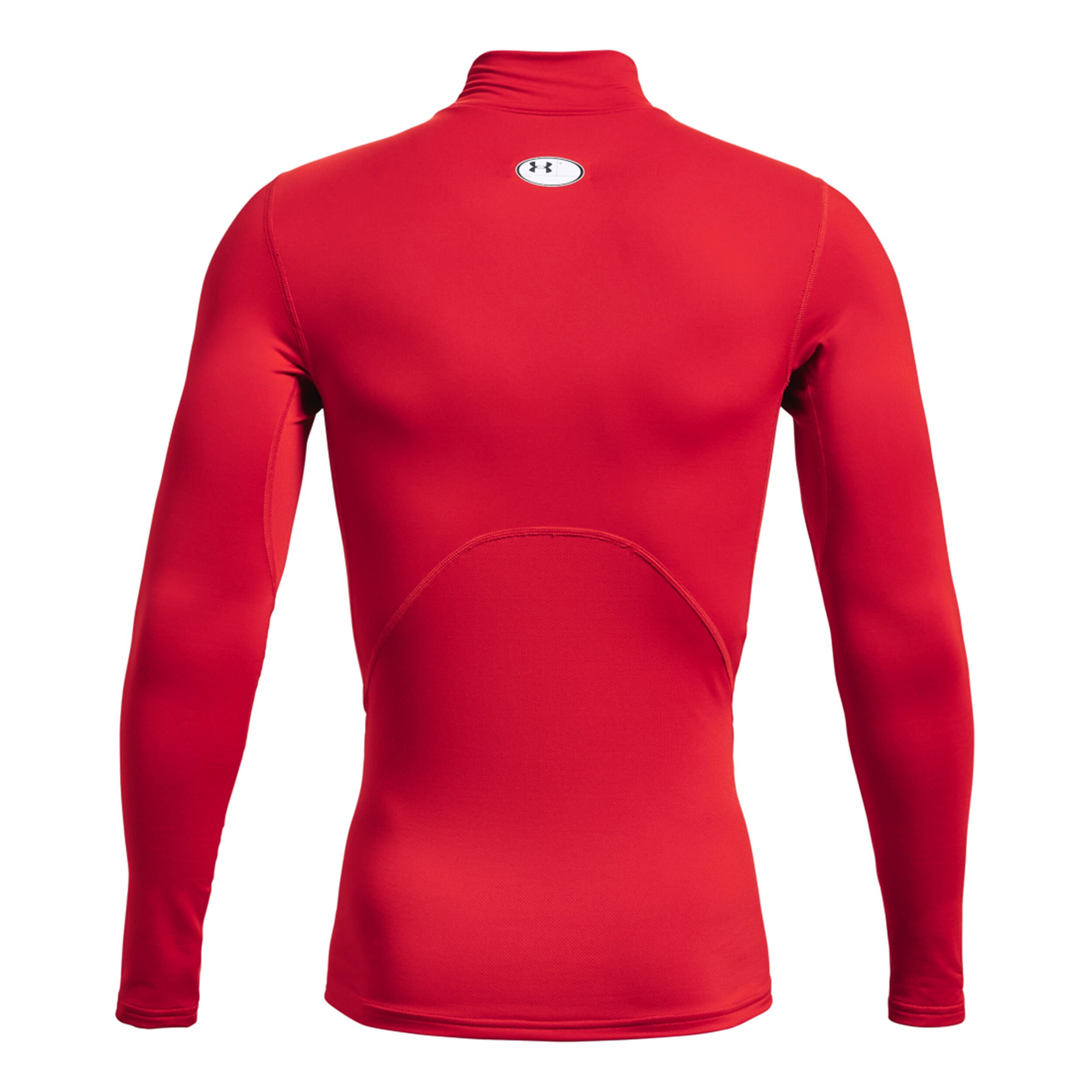Coldgear Comp Mock Long Sleeve Men Red
