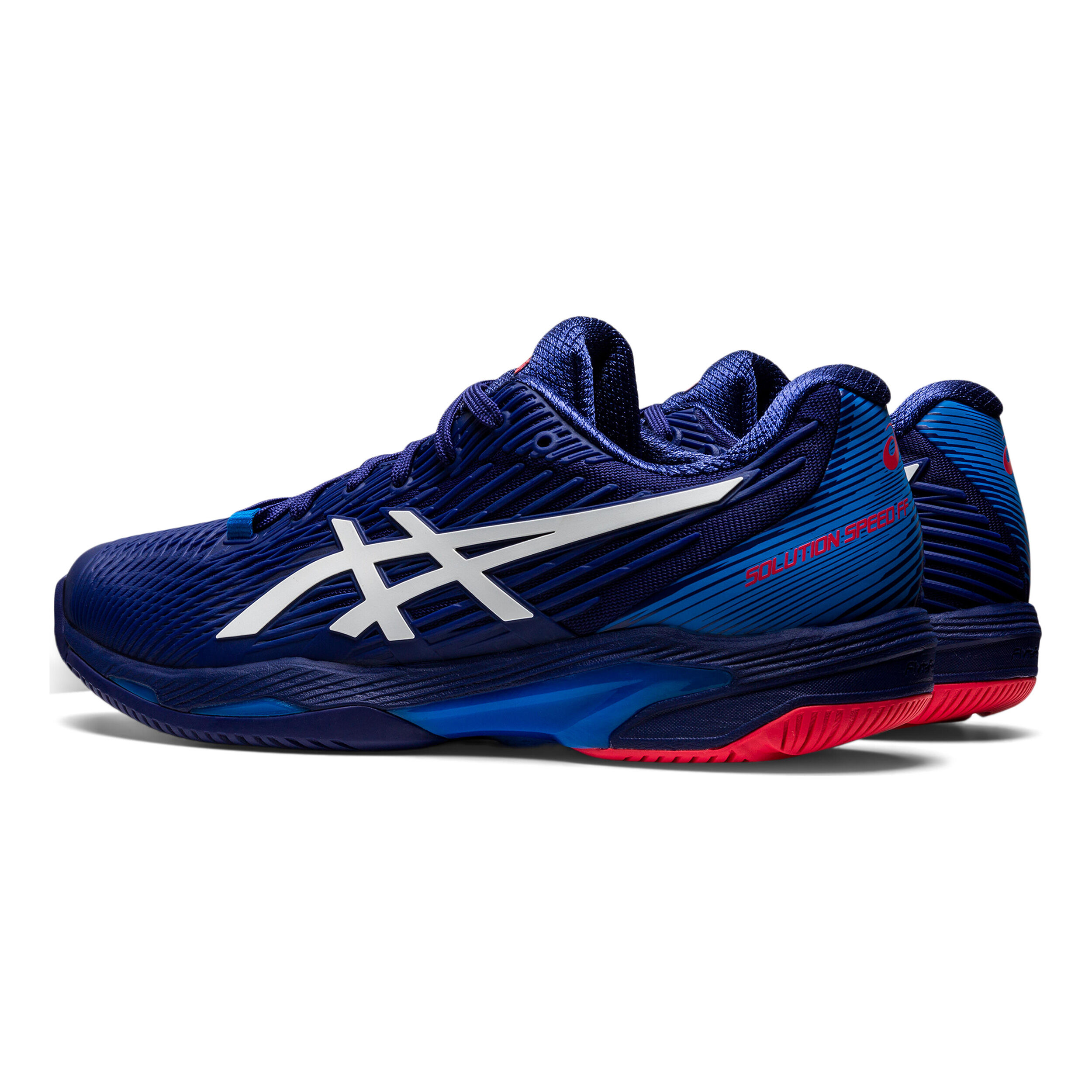 ASICS SOLUTION SPEED FF 2 ネイビー/ブルー Buy ASICS Solution Speed FF 2 All Court Shoe Men Blue, White