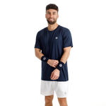 BIDI BADU Tennis apparel BIDI BADU Crew 2.0 T-Shirt Men-dark blue
