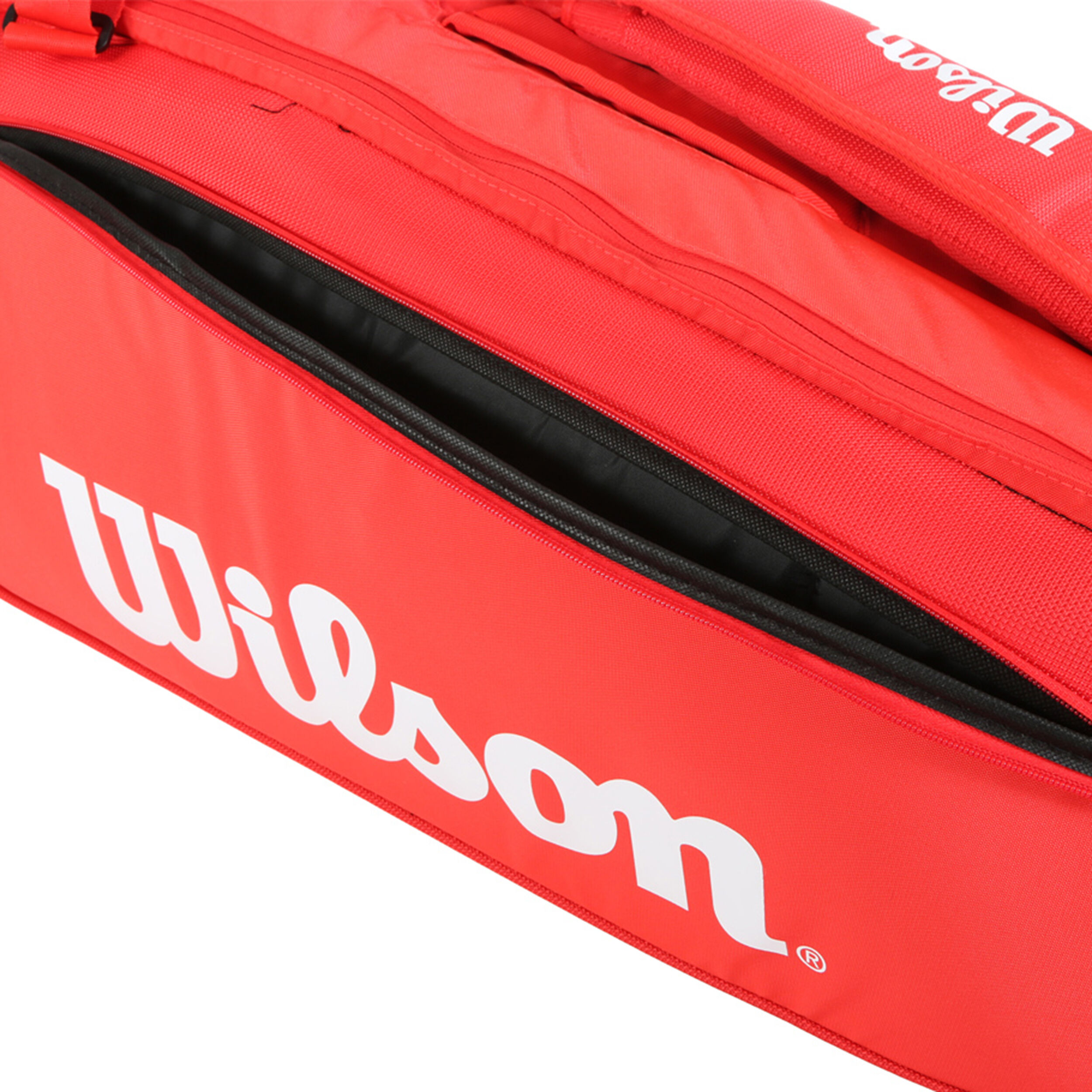 Buy Wilson Super Tour Racket Bag 9 Pack Red White online Tennis