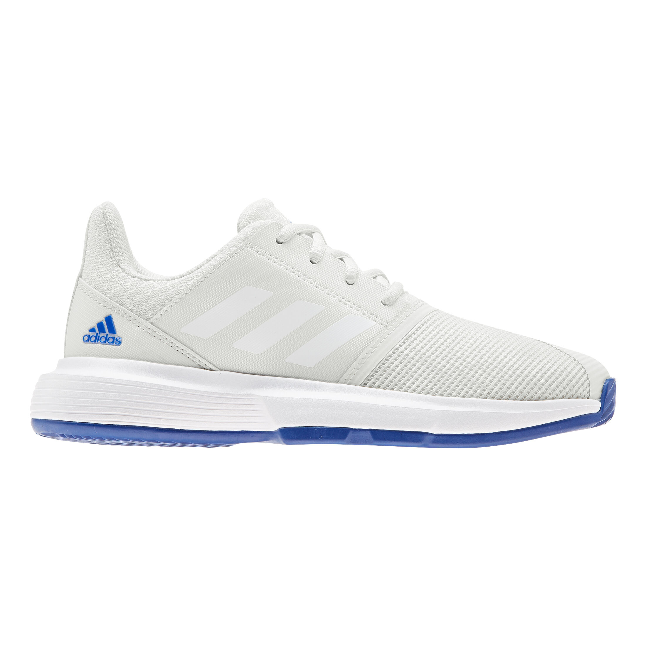 Buy adidas Court Jam All Court Shoe Kids White Blue online