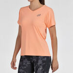 Bullpadel Clothing Bullpadel Eches T-Shirt Women-Apricot