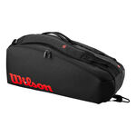 Wilson Wilson Clash V3 Super Tour Racket Bag 6 Pack-Black