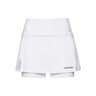 Club Basic Skirt Girls-White,Silver