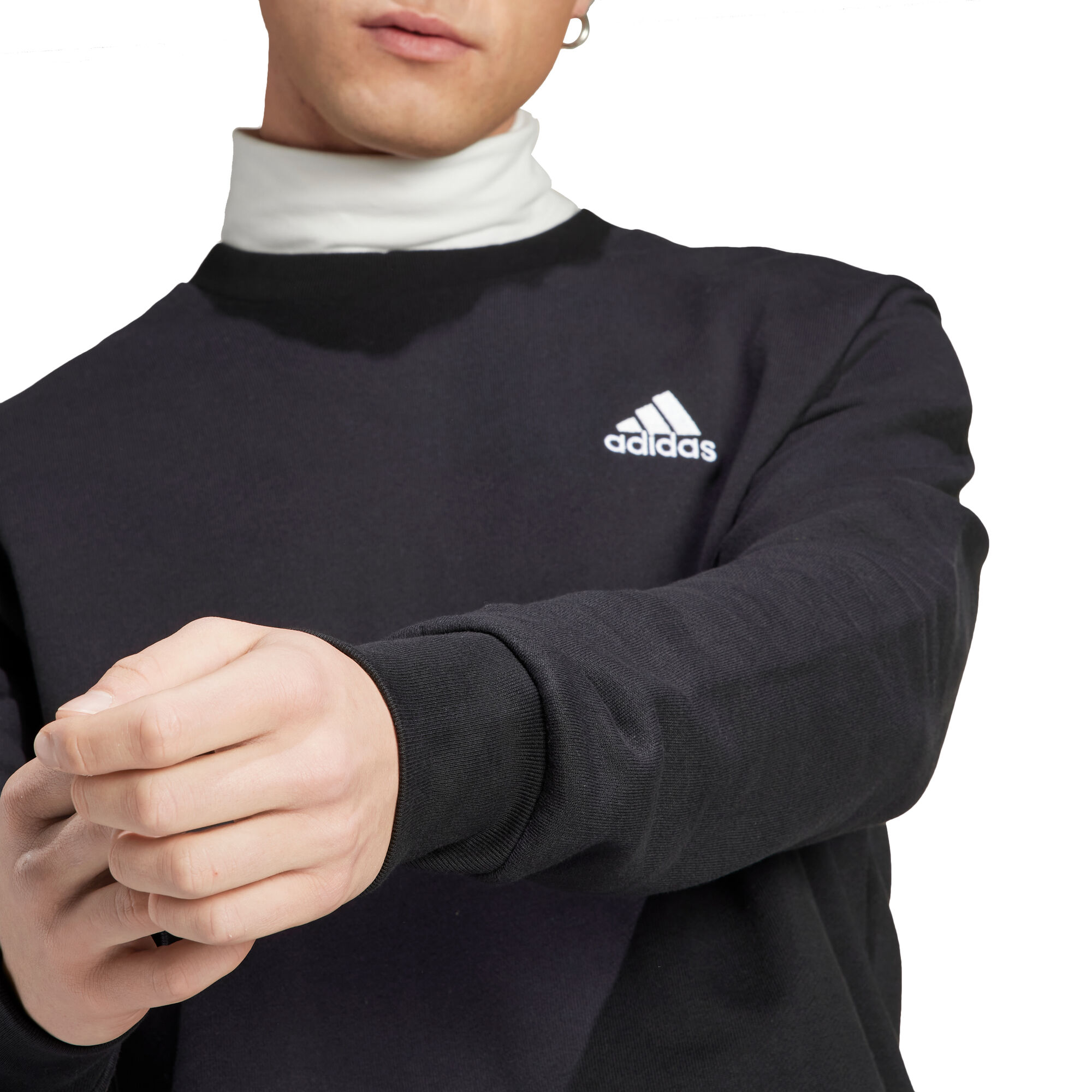 buiten gebruik Landelijk Toneelschrijver buy adidas Essentials French Terry Embroidered Small Logo Sweatshirt Men -  Black online | Tennis-Point