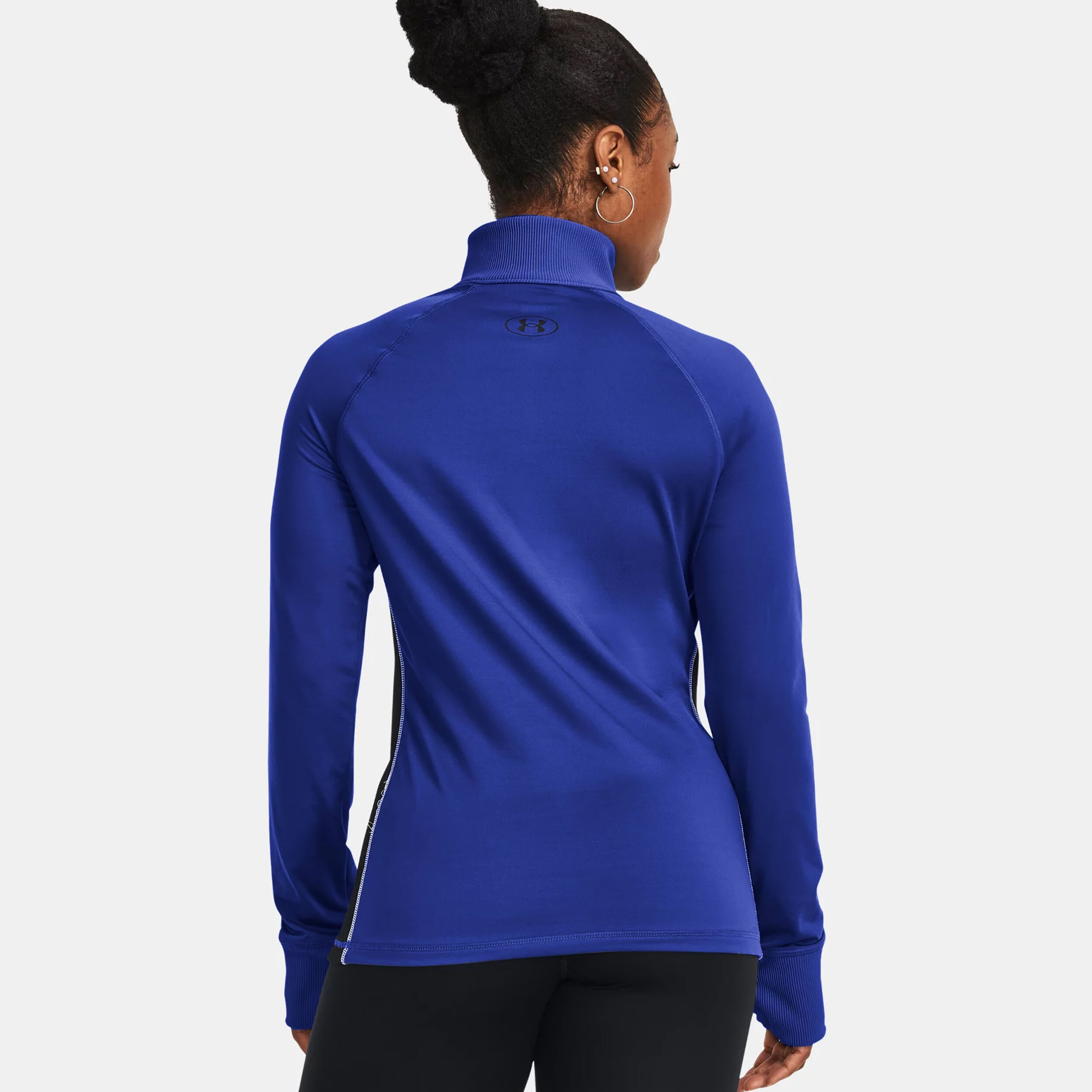 CW Half Zip Long Sleeve Women Blue