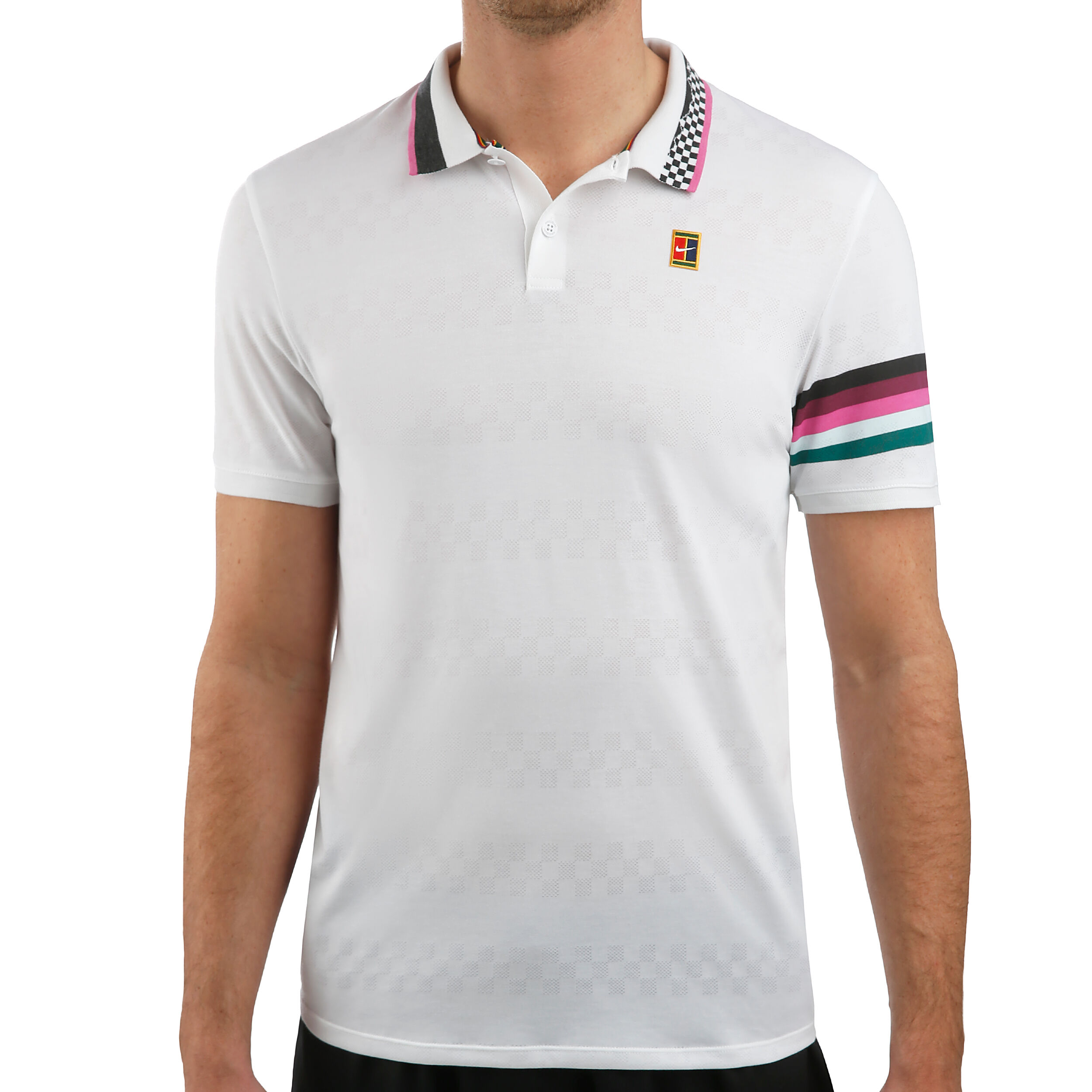 Nike court advantage cheap polo white