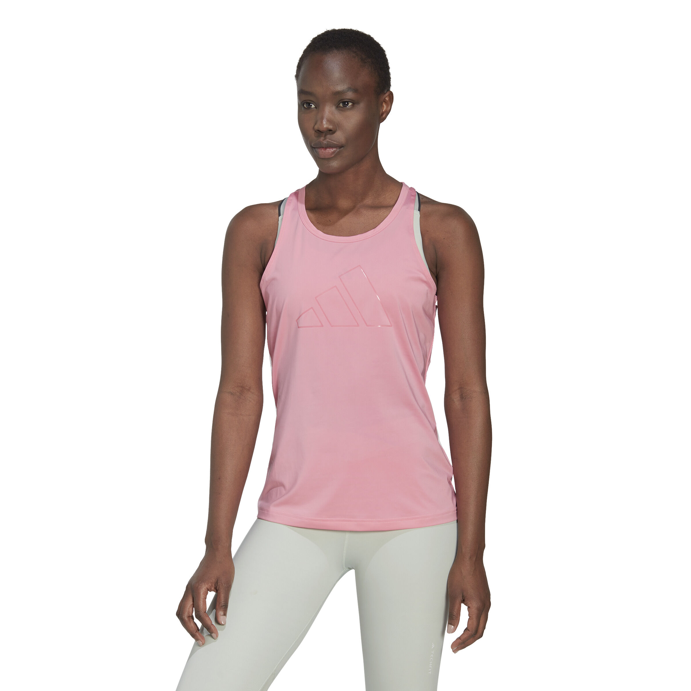 Adidas high neck tank 2025