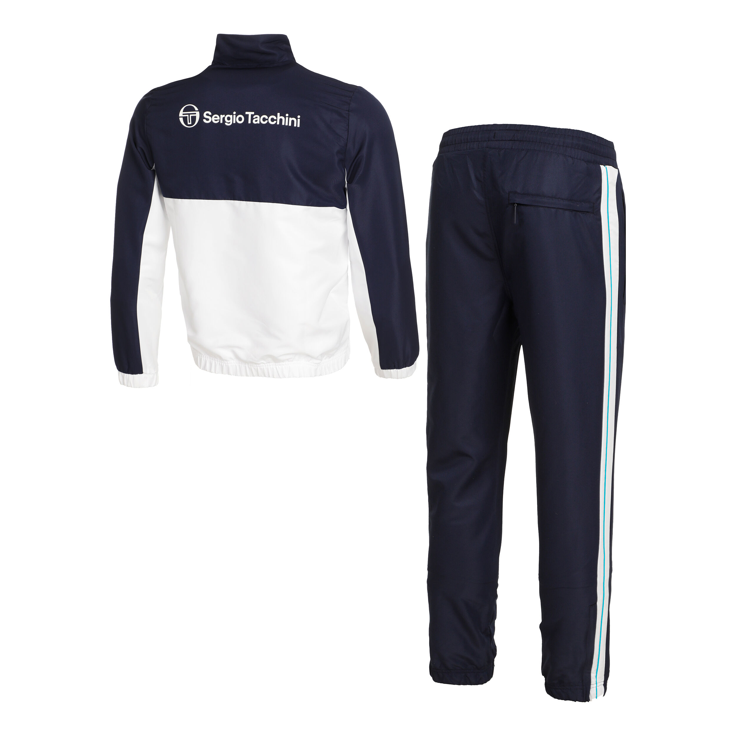 Buy Sergio Tacchini Zelma Tracksuit Men Dark Blue White online
