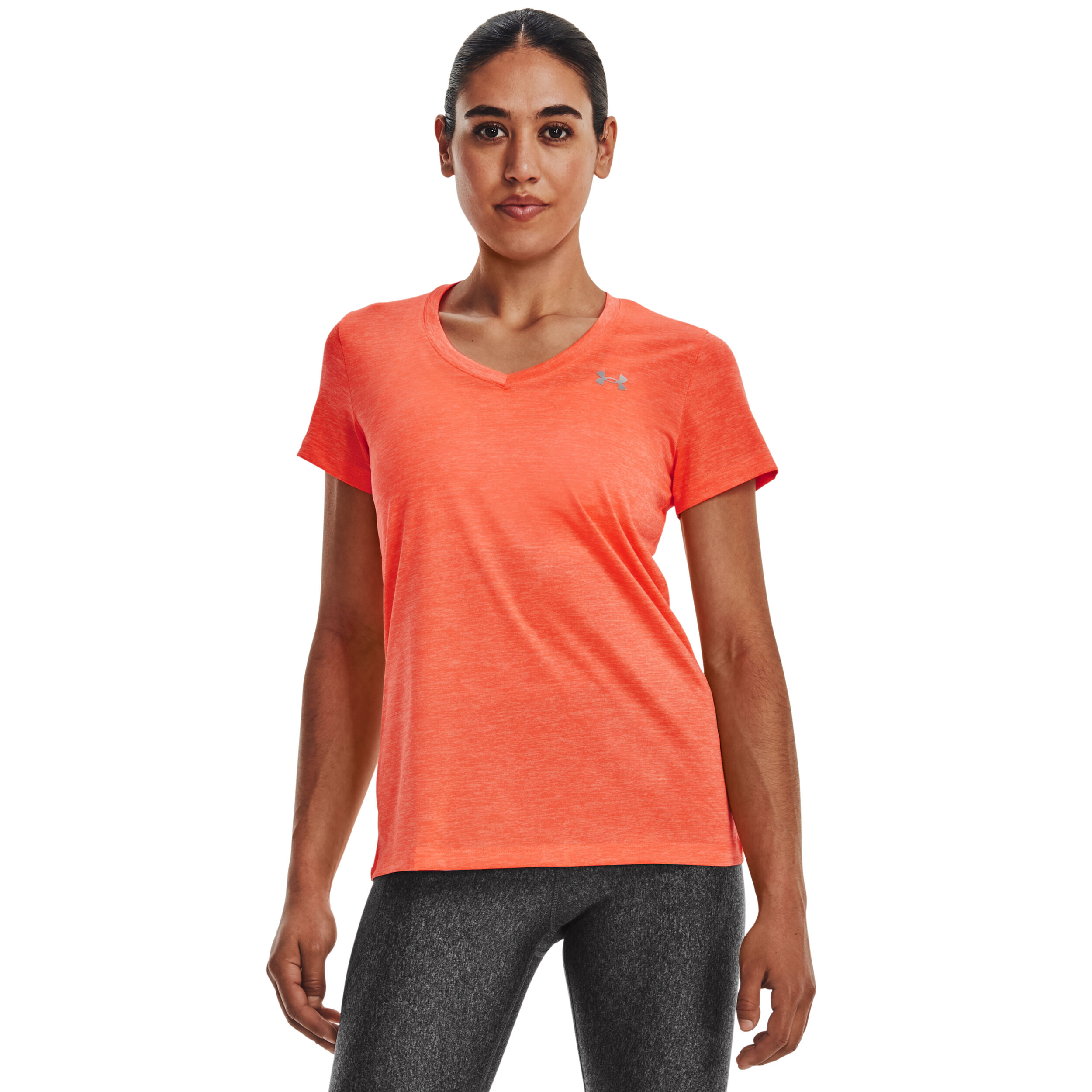 Under armour t shirts women red outlet