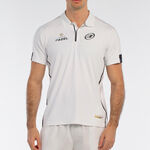 Bullpadel Clothing Bullpadel Bogue Polo Men-White