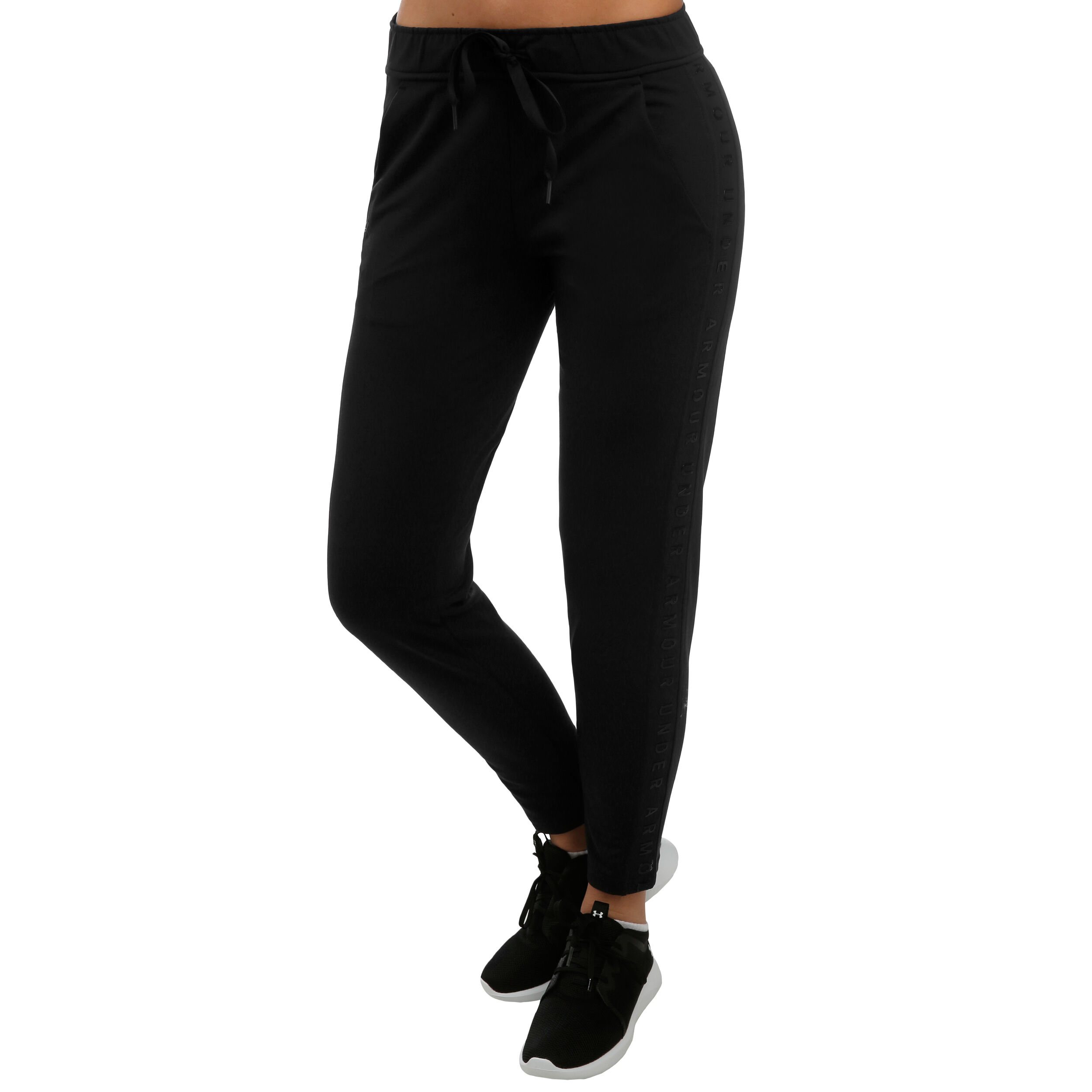 Buy Under Armour Featherweight Fleece Training Pants Women Black