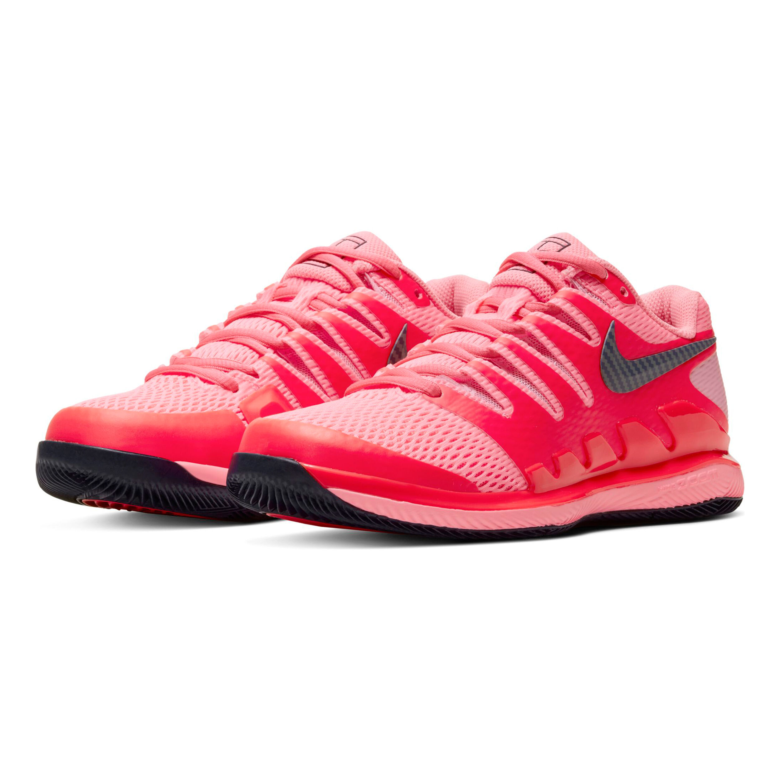 Air Zoom Vapor X All Court Shoe Women Neon Red Pink
