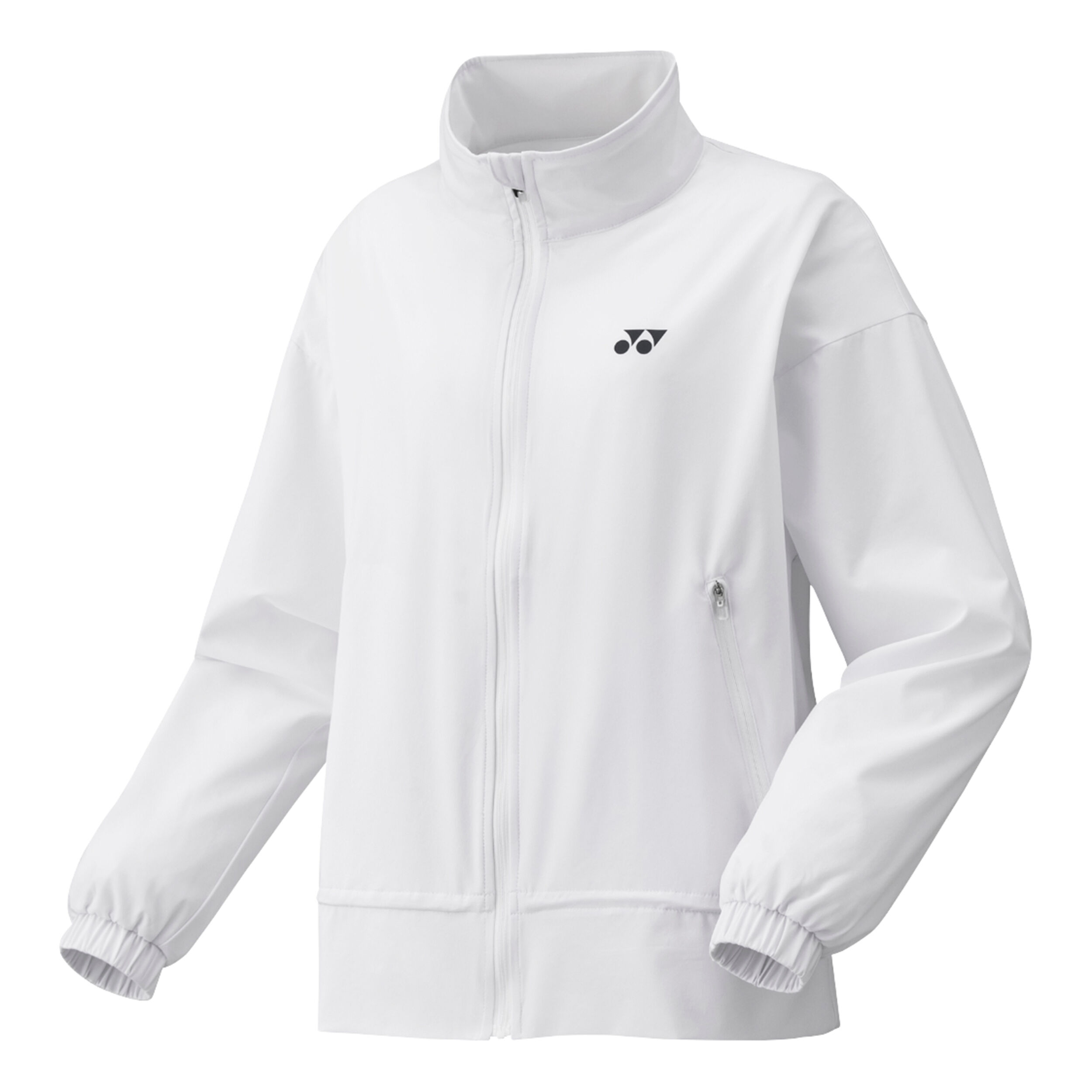 White warm up discount jacket