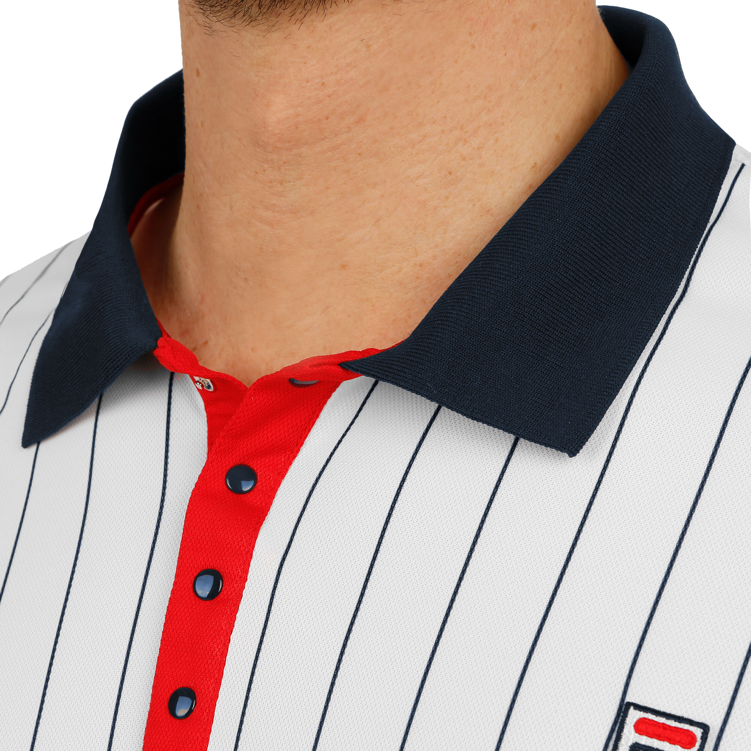 Fila shop striped polo