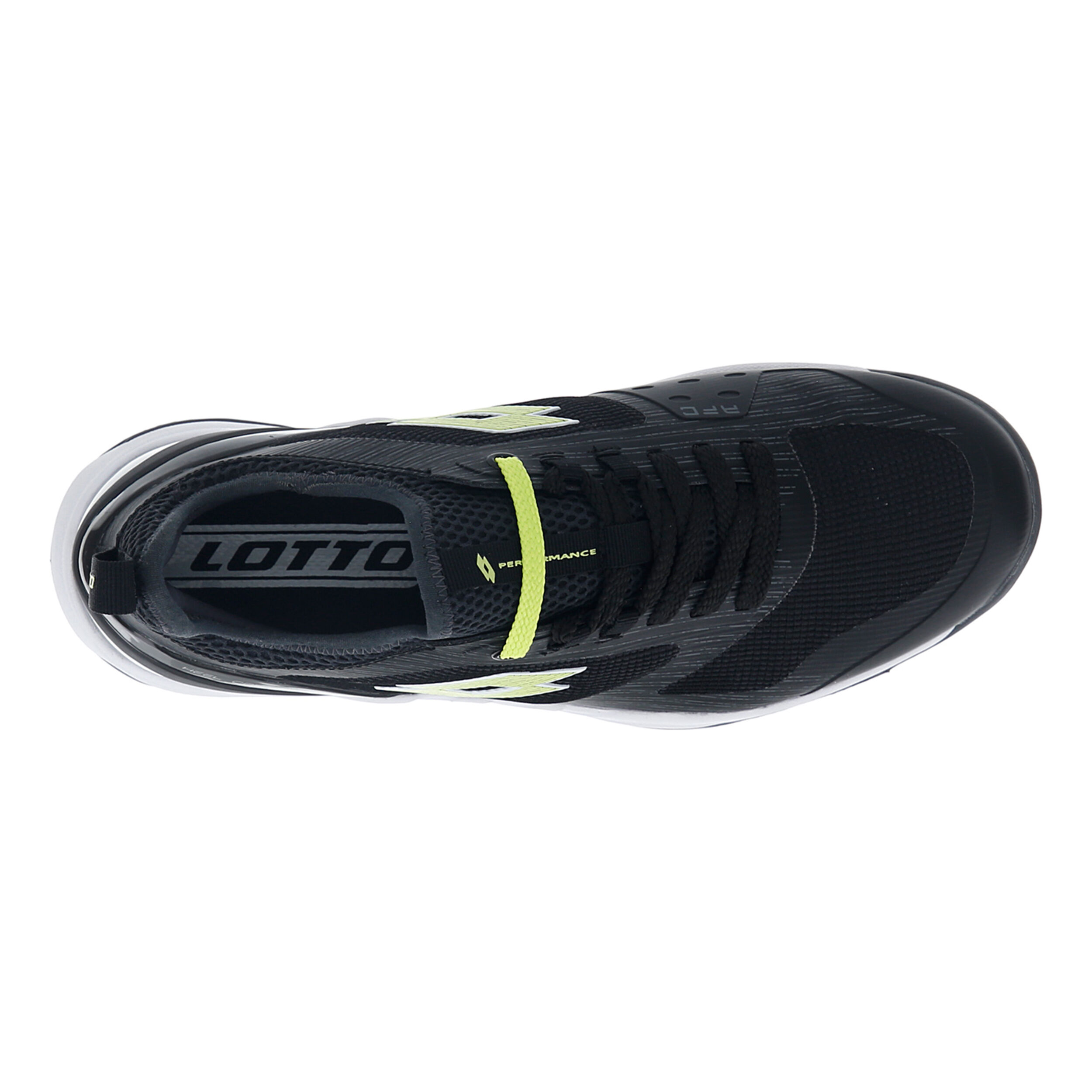 Lotto full black shoes discount