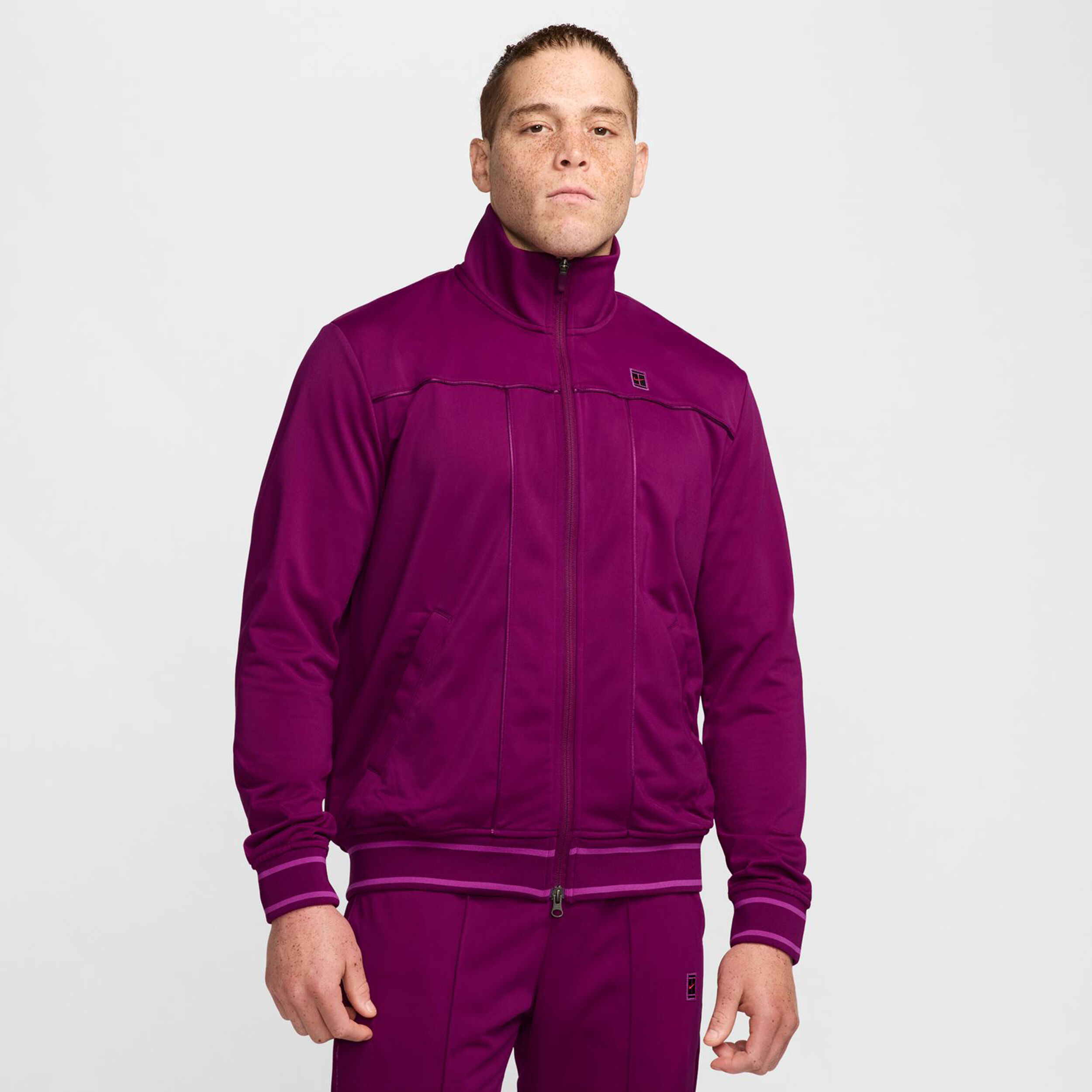Nike Heritage Suit Training Jacket Men Berry | Tennis-Point