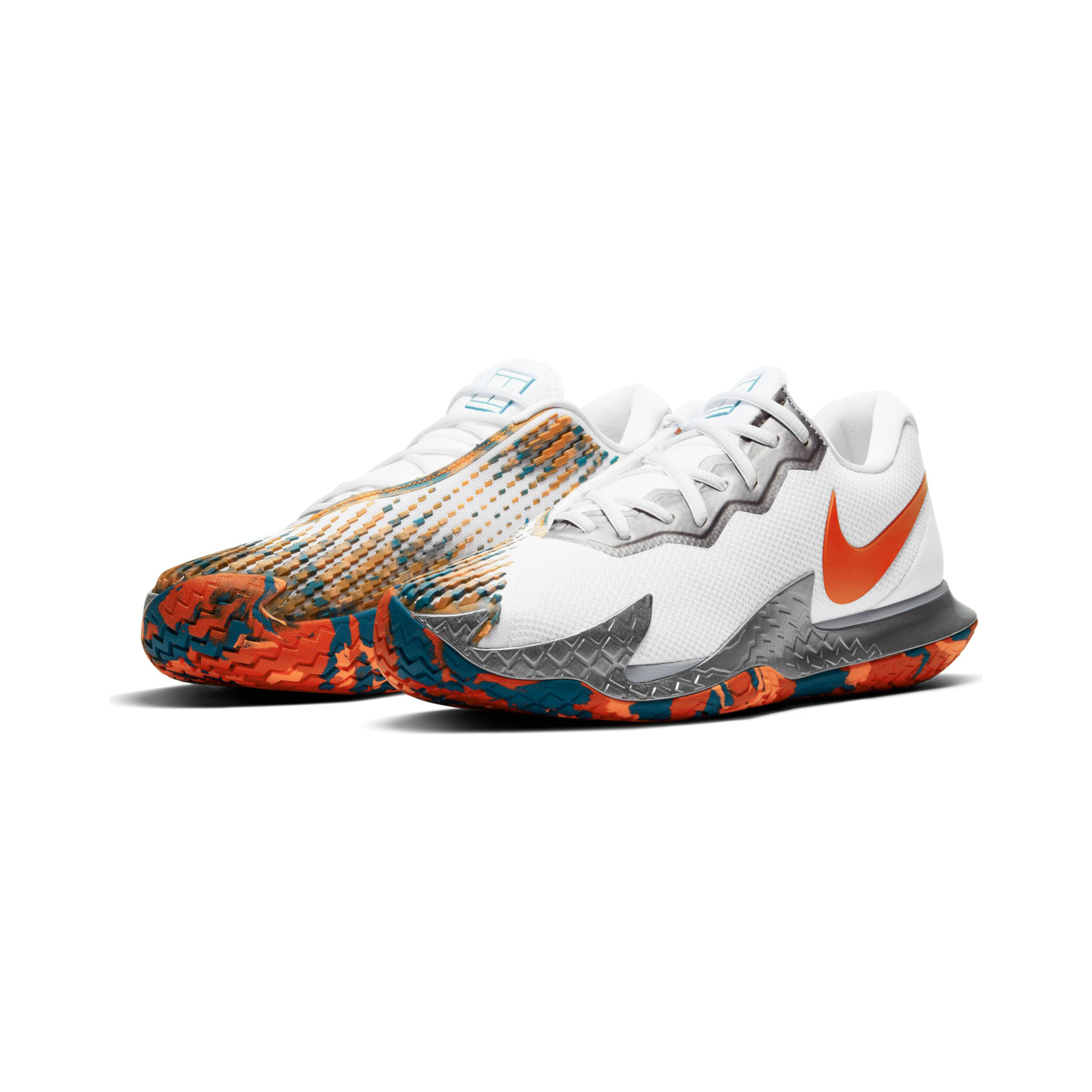 Court Vapor Air Zoom Cage 4 All Court Shoe Men White Orange