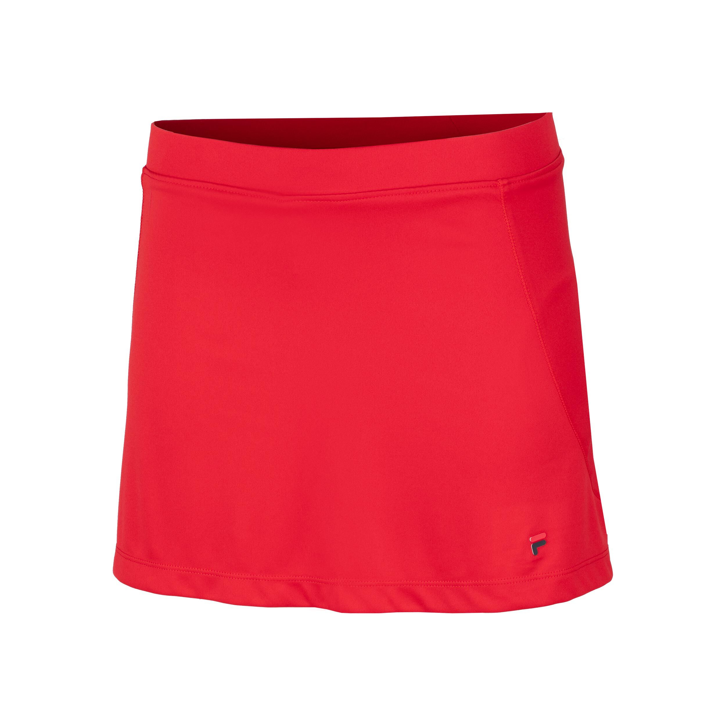 Red 2025 fila skirt