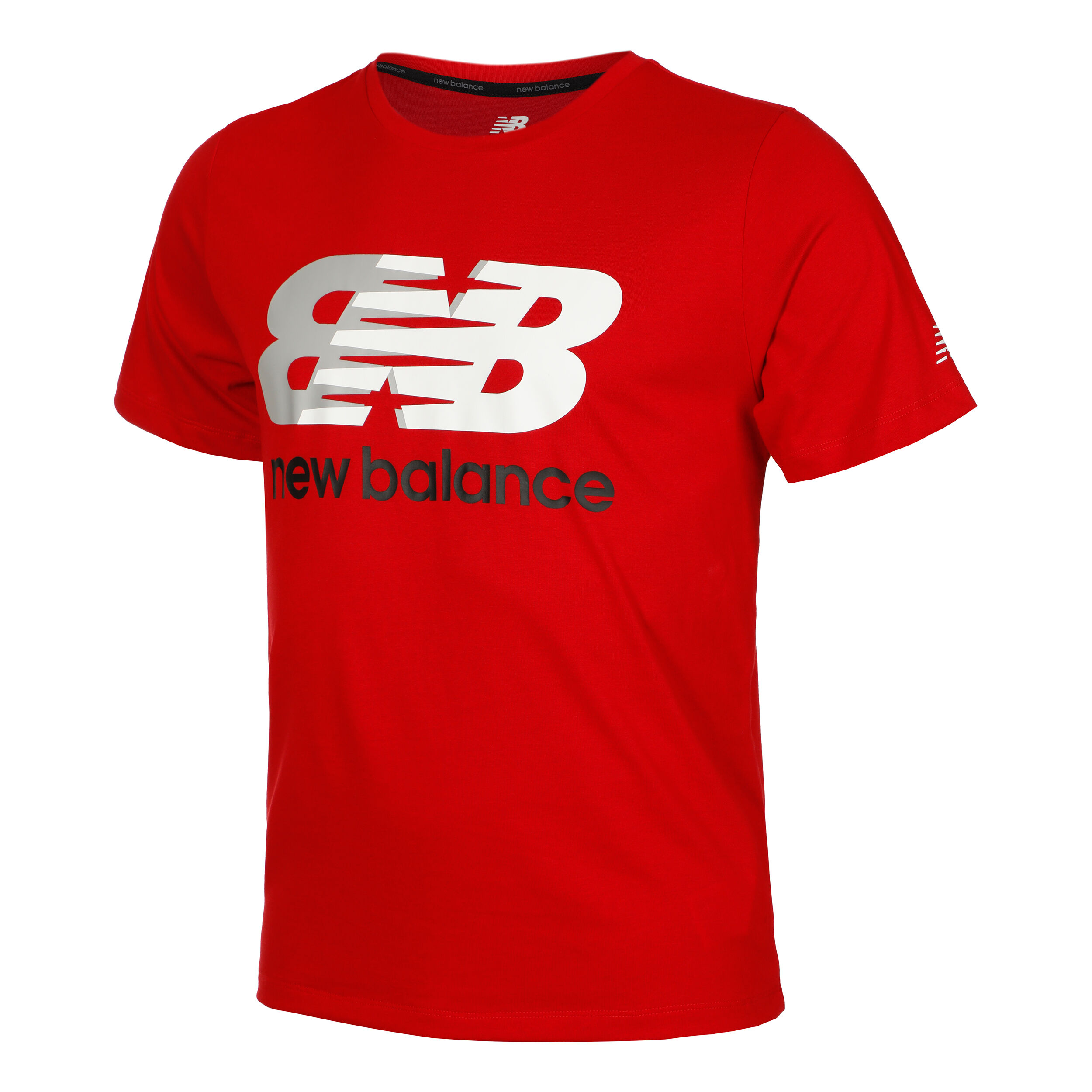 New balance red t shirt 2025