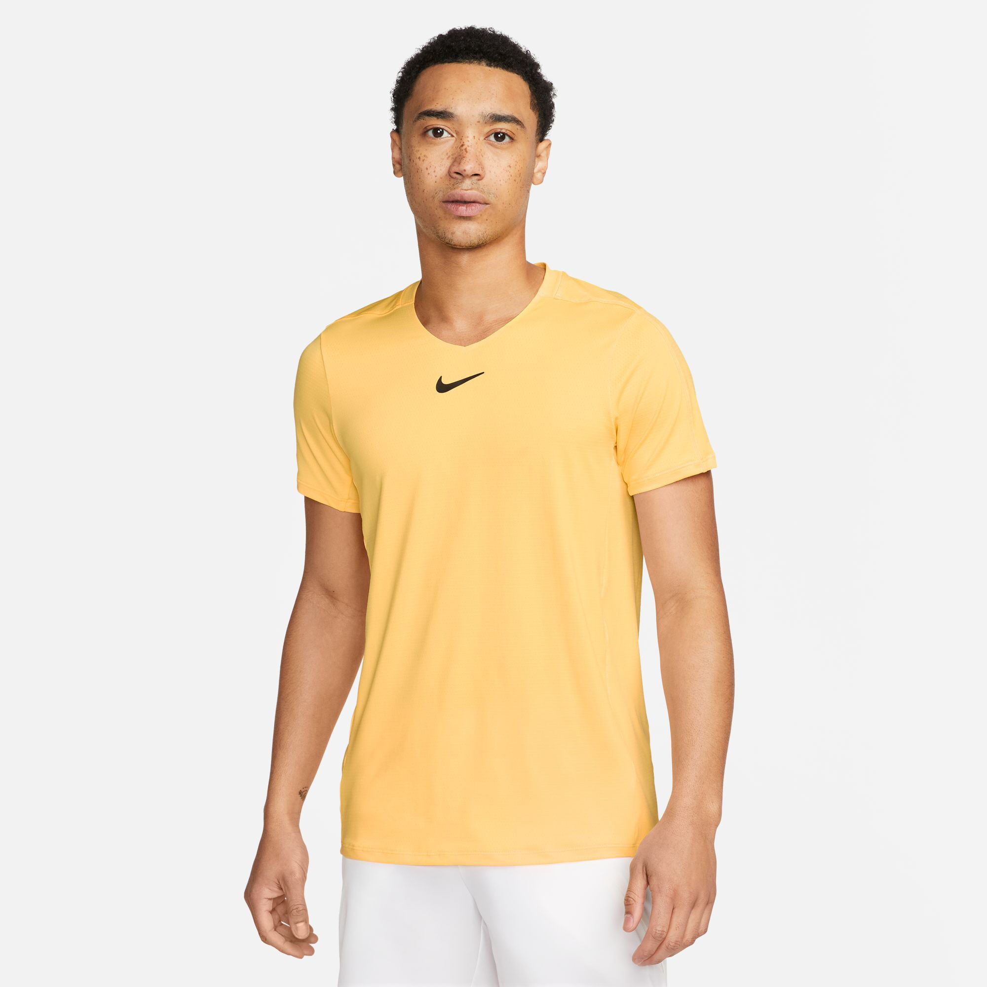 White yellow nike shirt hot sale