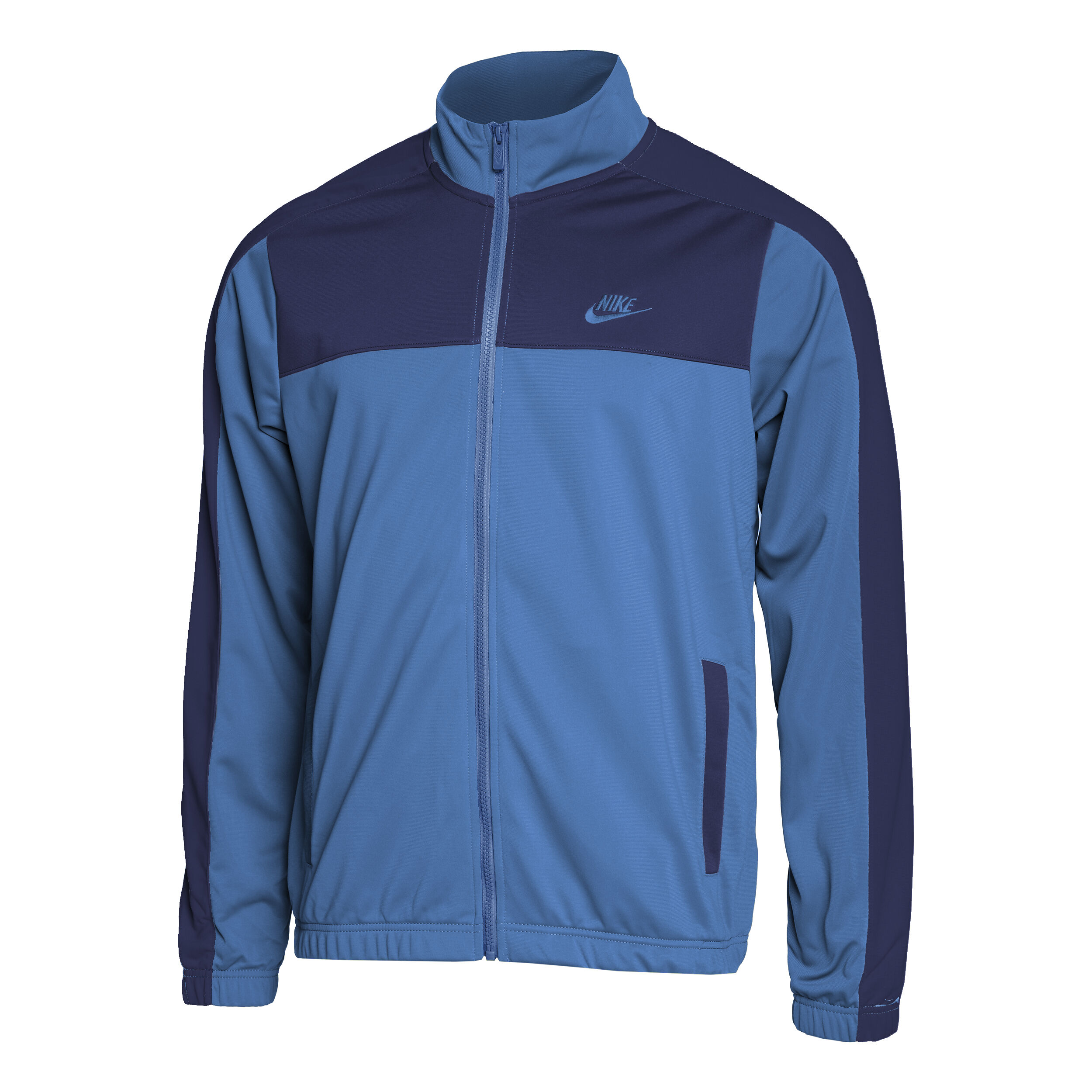 Blue nike poly tracksuit new arrivals