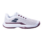 Babolat Tennis shoes Babolat Jet Tere 2 CLY Clay Court Shoe Men-White,Dark Red