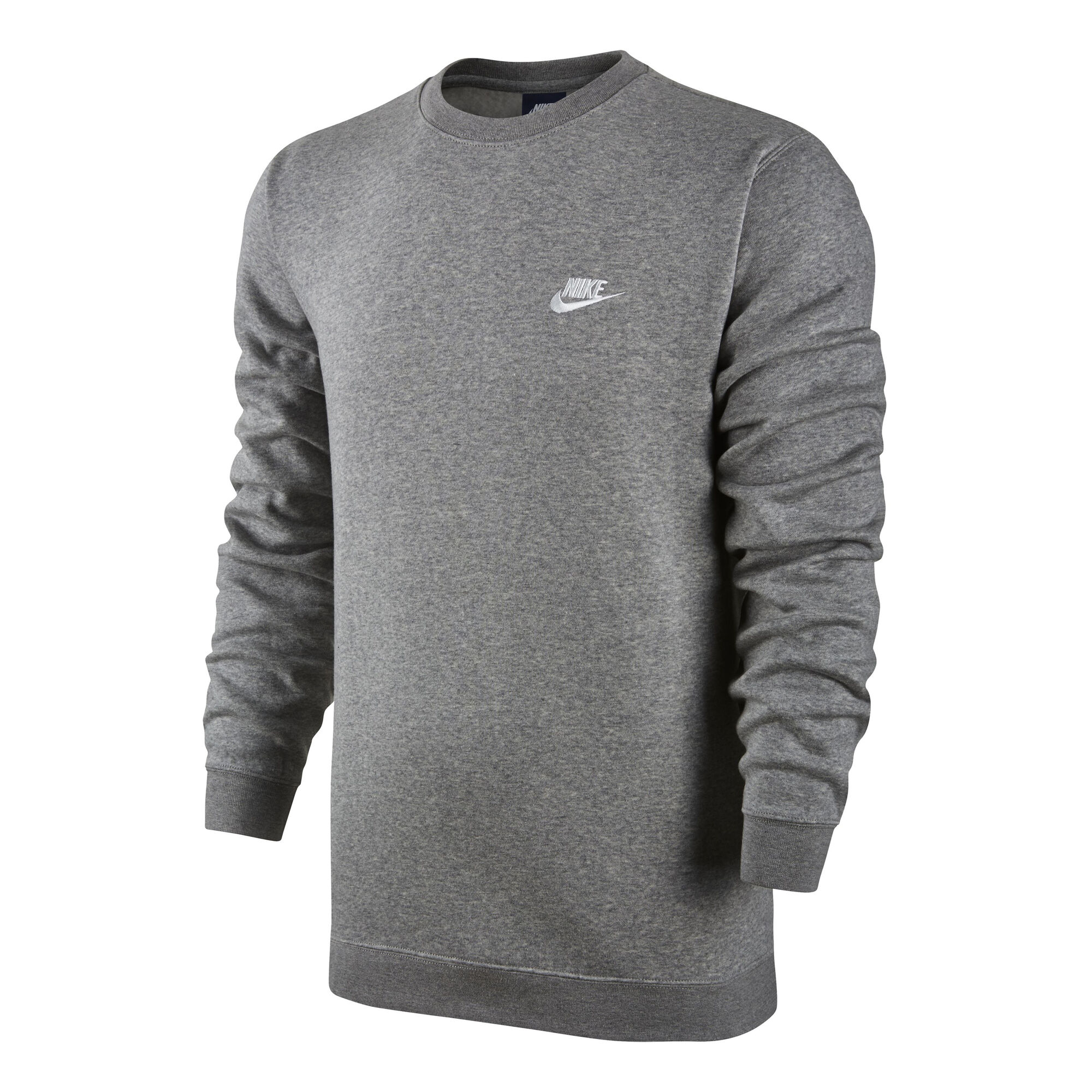 buy Nike Sportswear Crew Long Sleeve Men - Dark Grey, White online ...